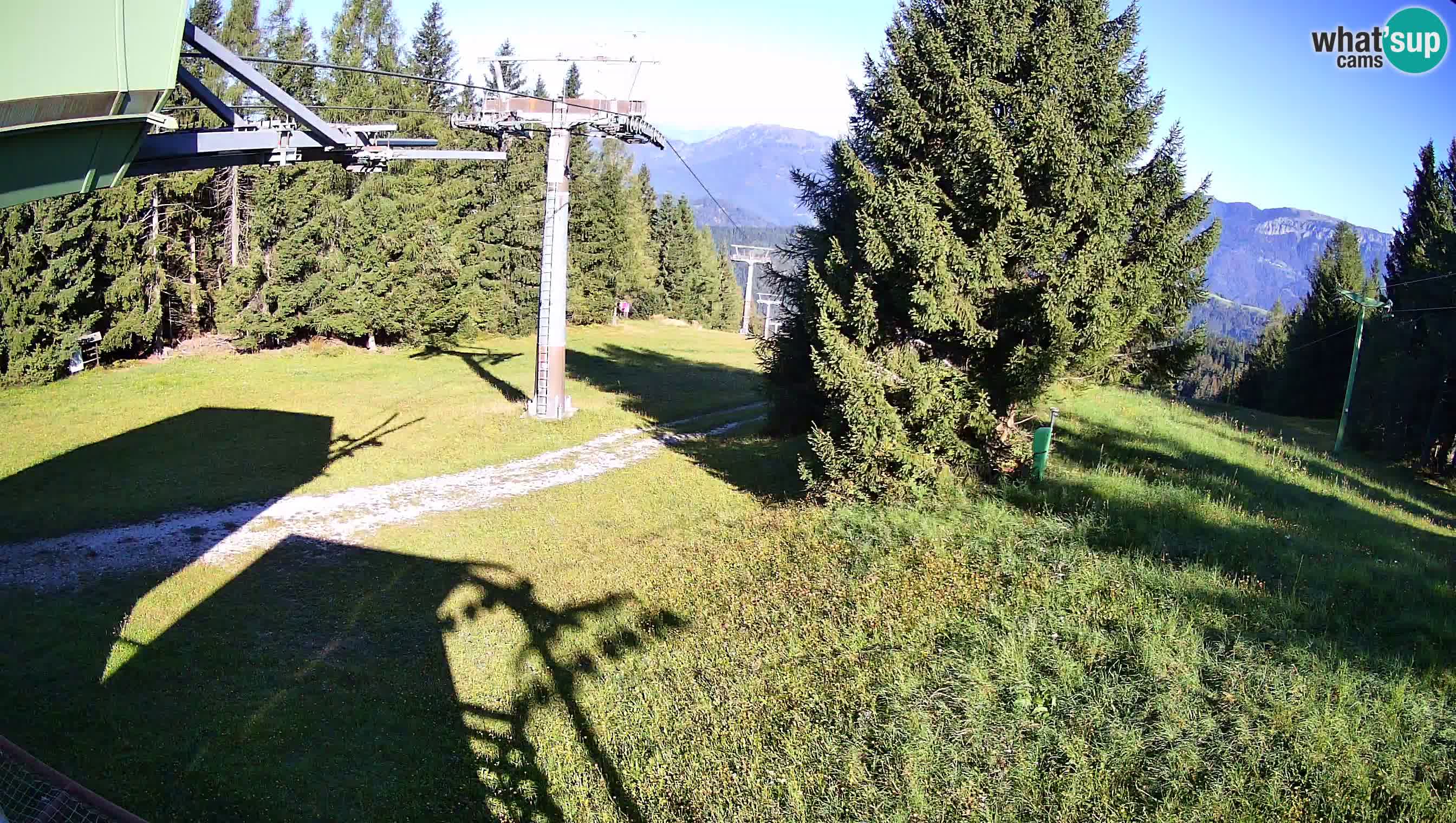 Smušišče Cerkno spletna kamera Lom zgornja proga