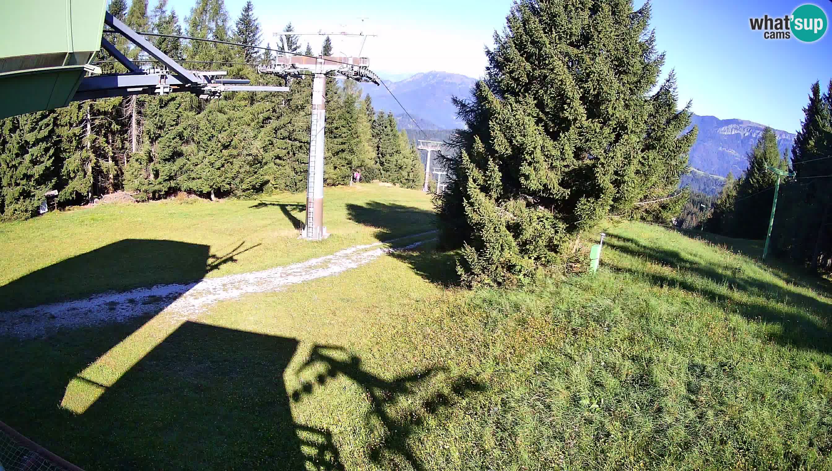 Smušišče Cerkno spletna kamera Lom zgornja proga