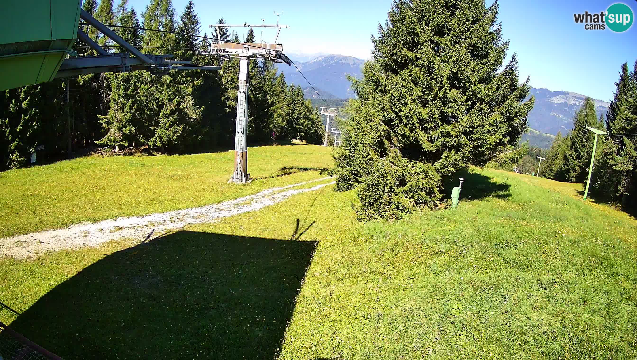 Centre de ski de Cerkno webcam Lom – Slovénie