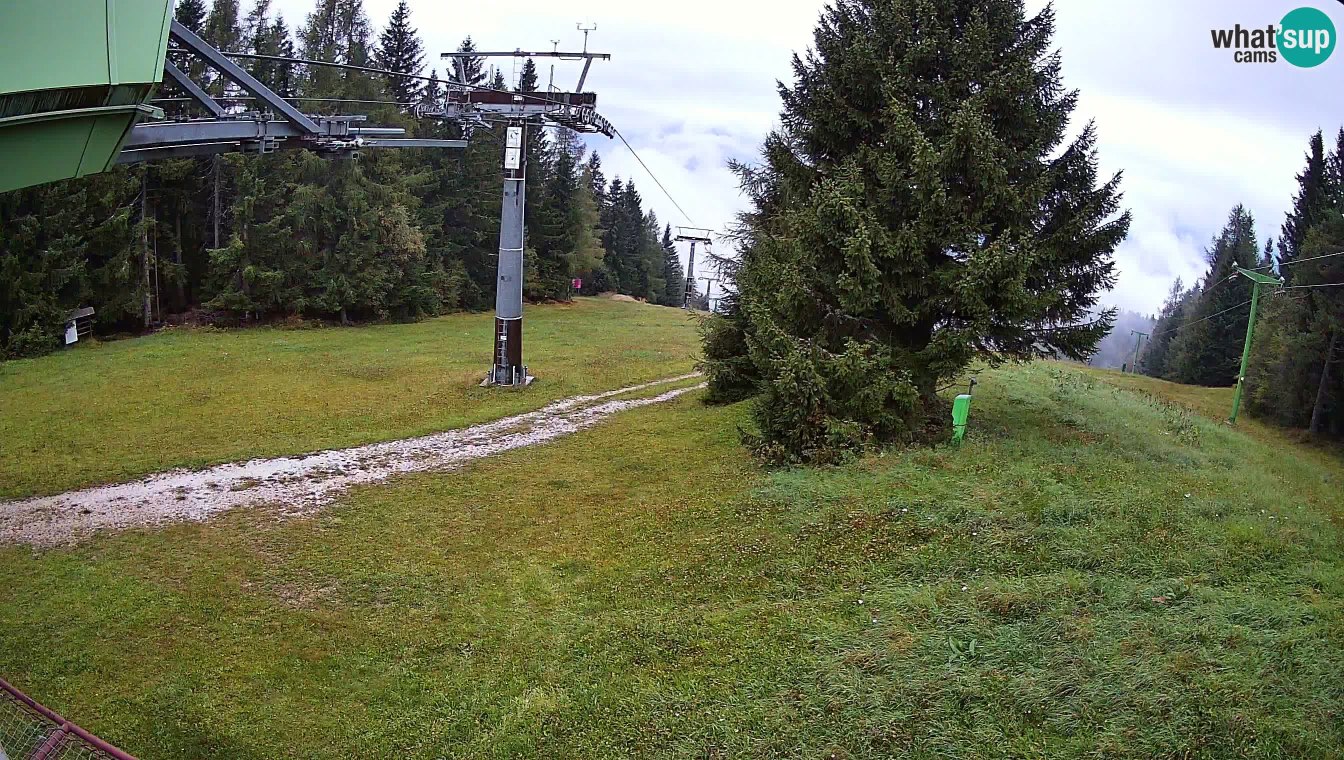 Centre de ski de Cerkno webcam Lom – Slovénie