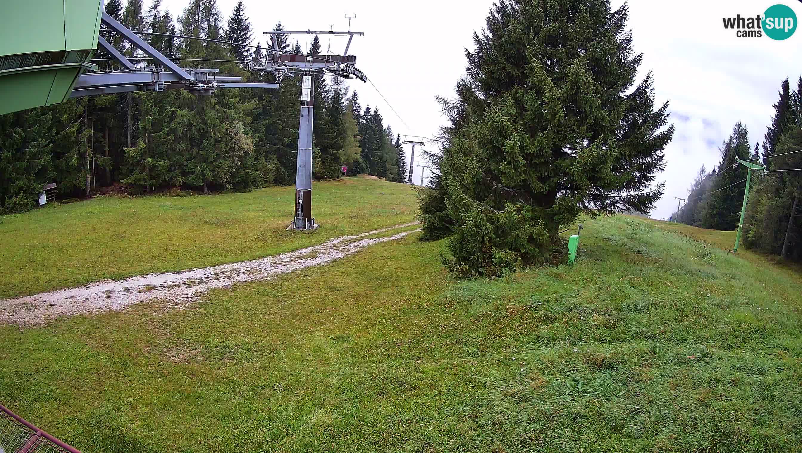 Centre de ski de Cerkno webcam Lom – Slovénie