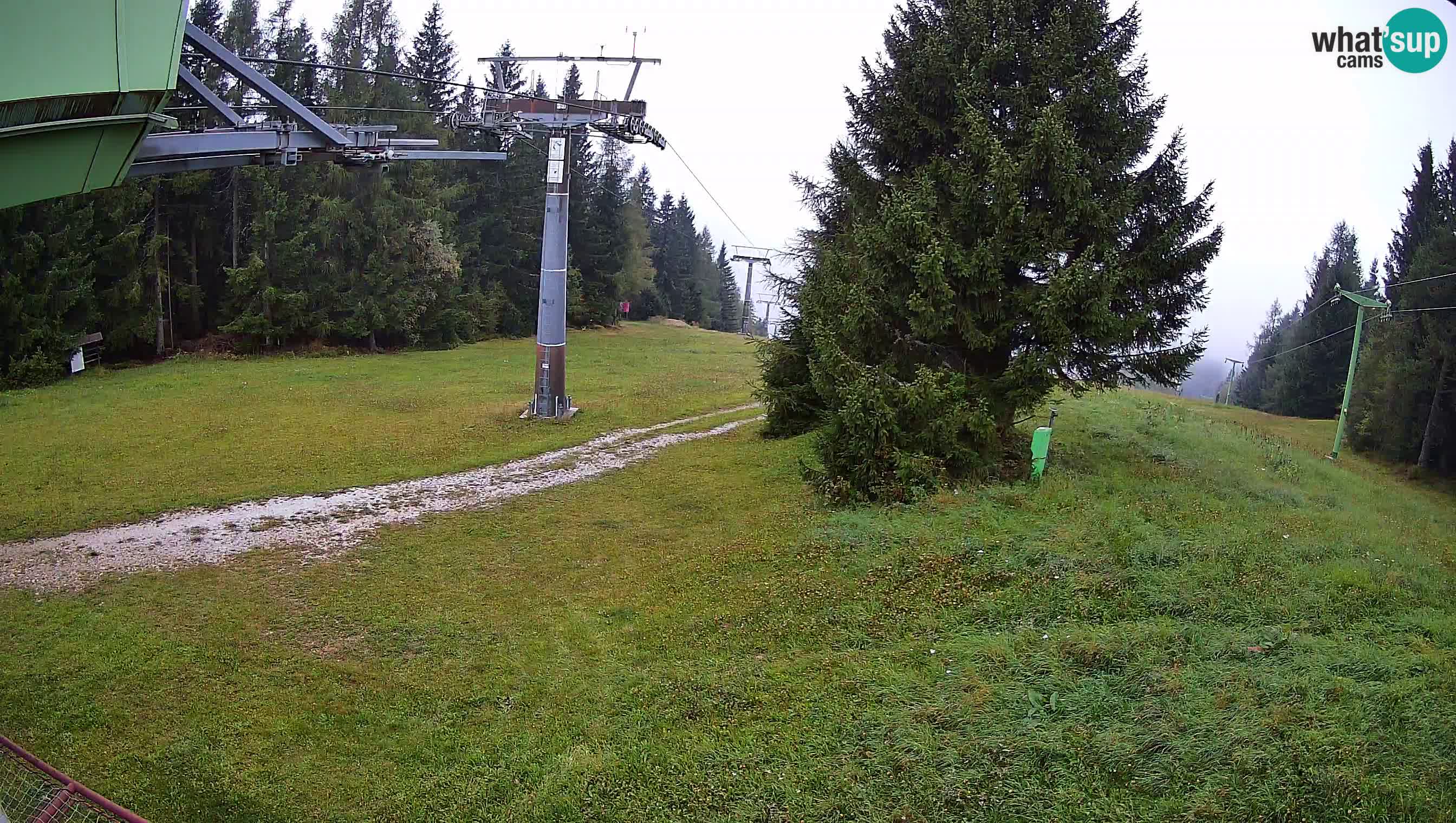 Centre de ski de Cerkno webcam Lom – Slovénie