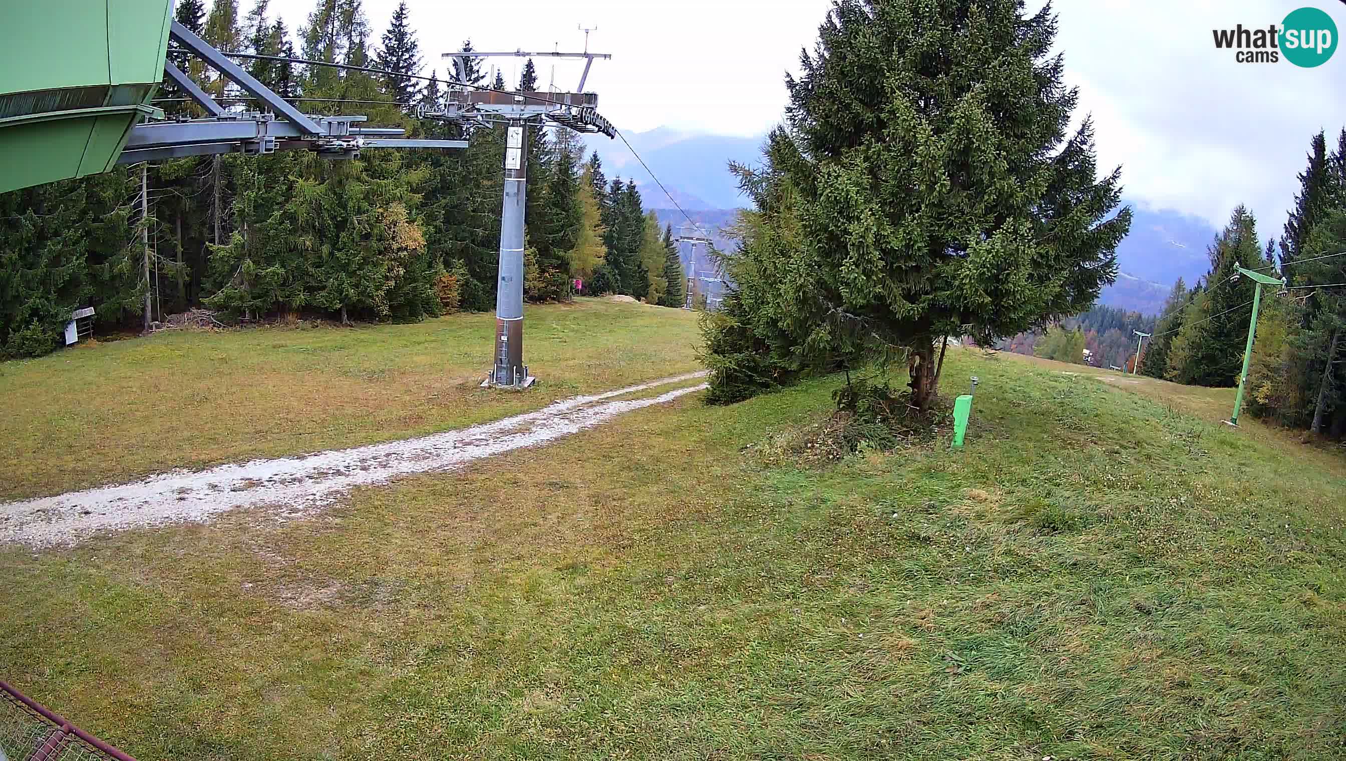 Centre de ski de Cerkno webcam Lom – Slovénie