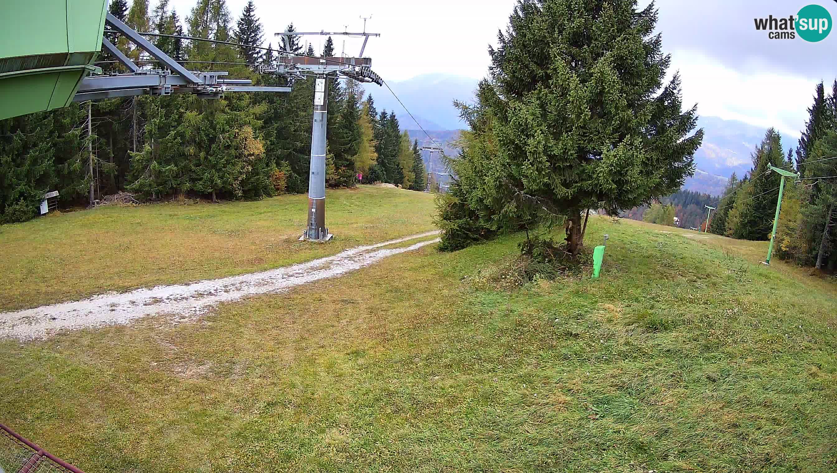 Centre de ski de Cerkno webcam Lom – Slovénie