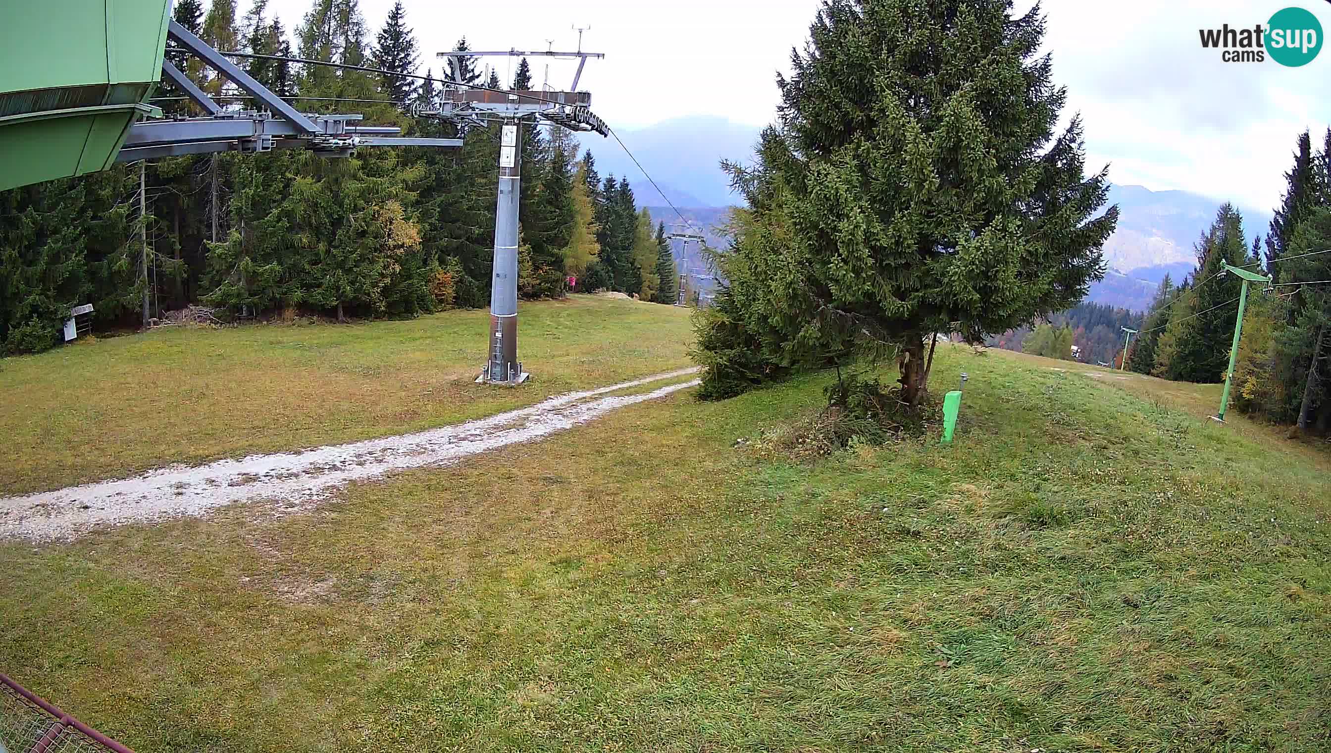 Centre de ski de Cerkno webcam Lom – Slovénie
