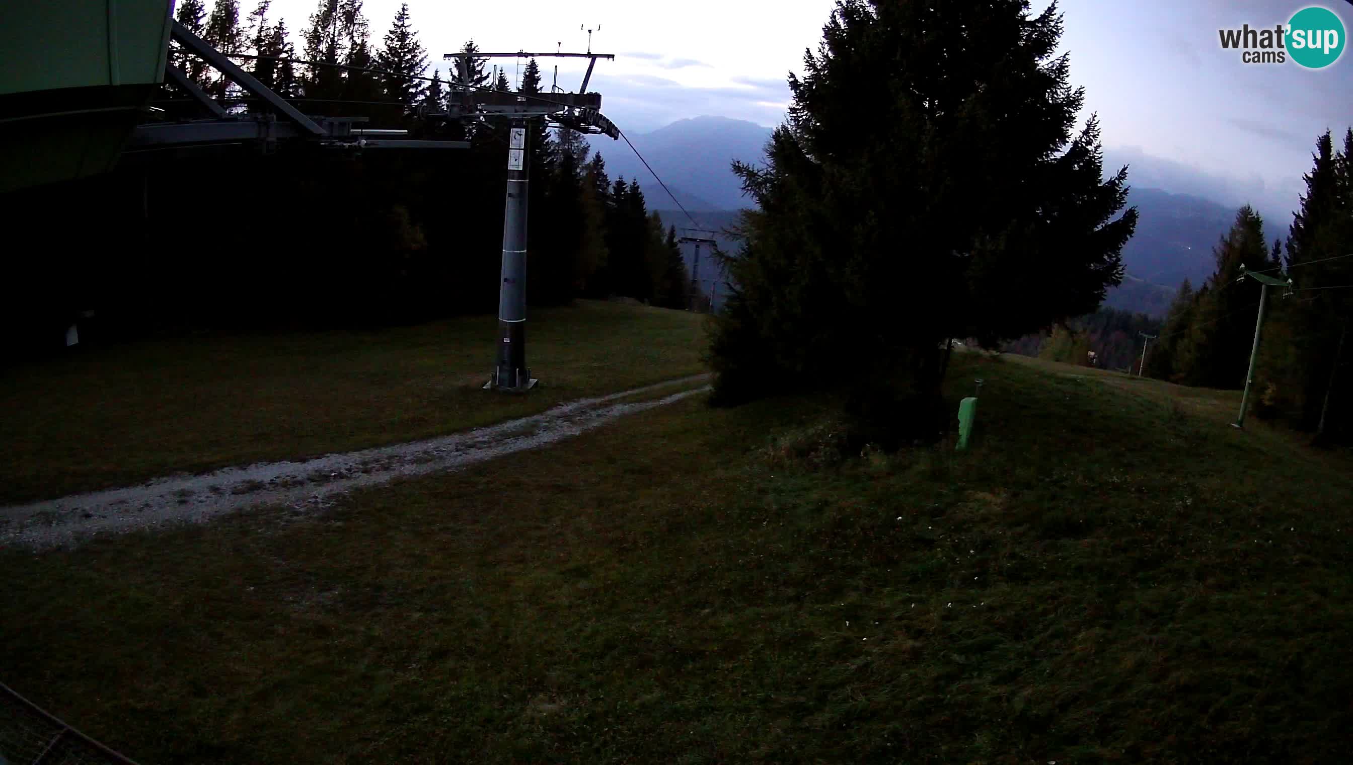 Centre de ski de Cerkno webcam Lom – Slovénie
