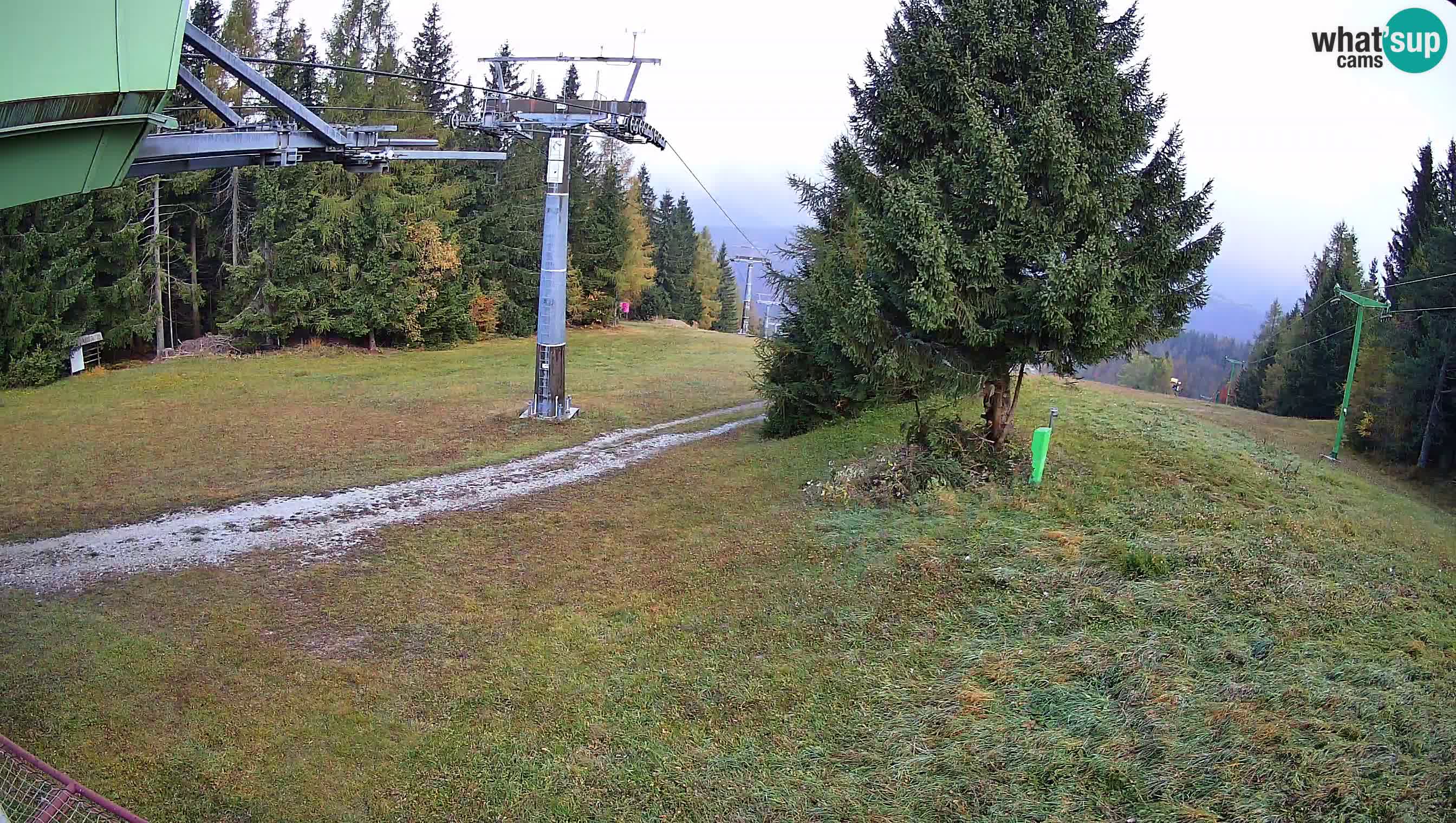 Centre de ski de Cerkno webcam Lom – Slovénie