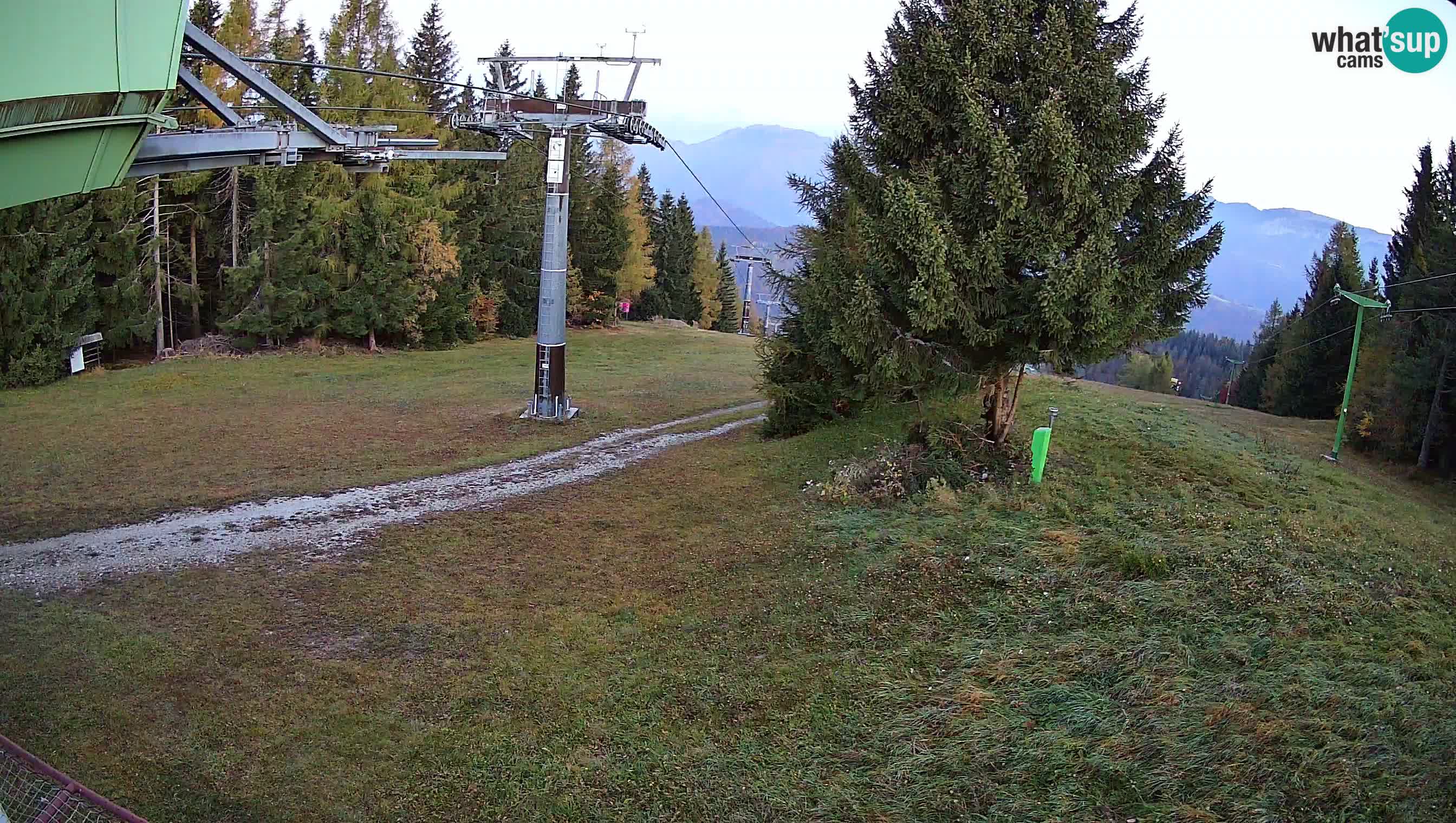 Centre de ski de Cerkno webcam Lom – Slovénie