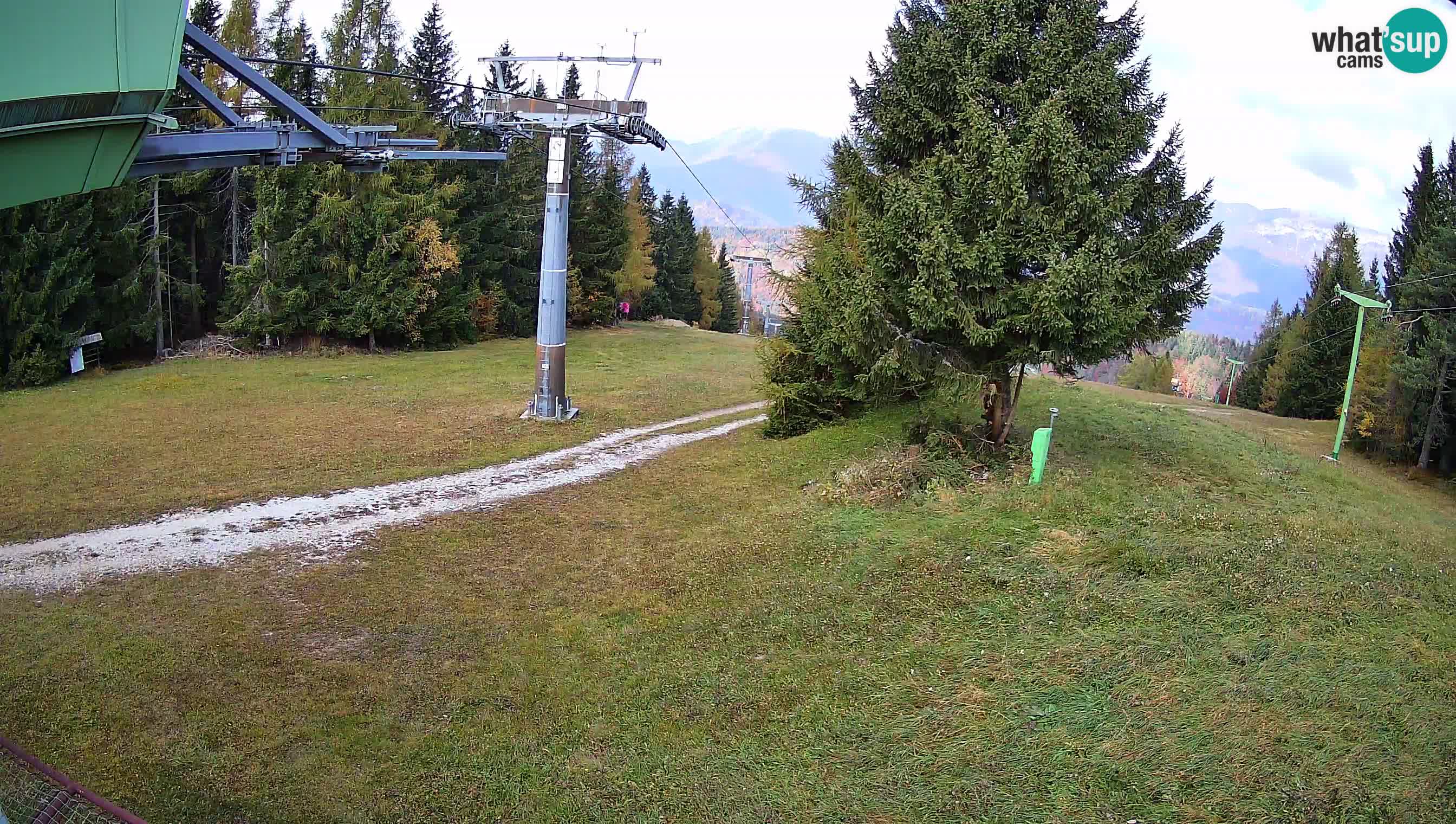 Centre de ski de Cerkno webcam Lom – Slovénie