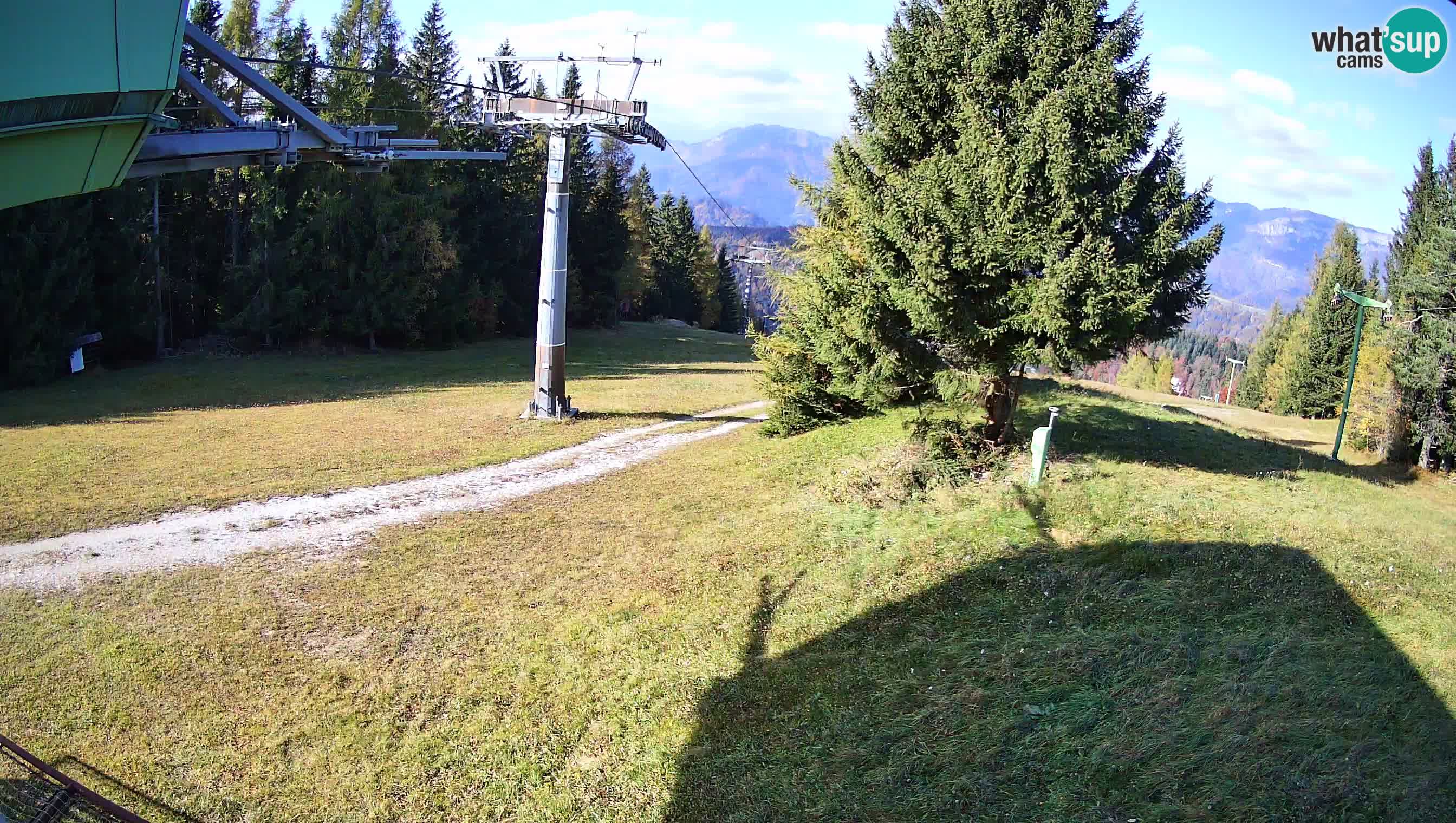 Centre de ski de Cerkno webcam Lom – Slovénie