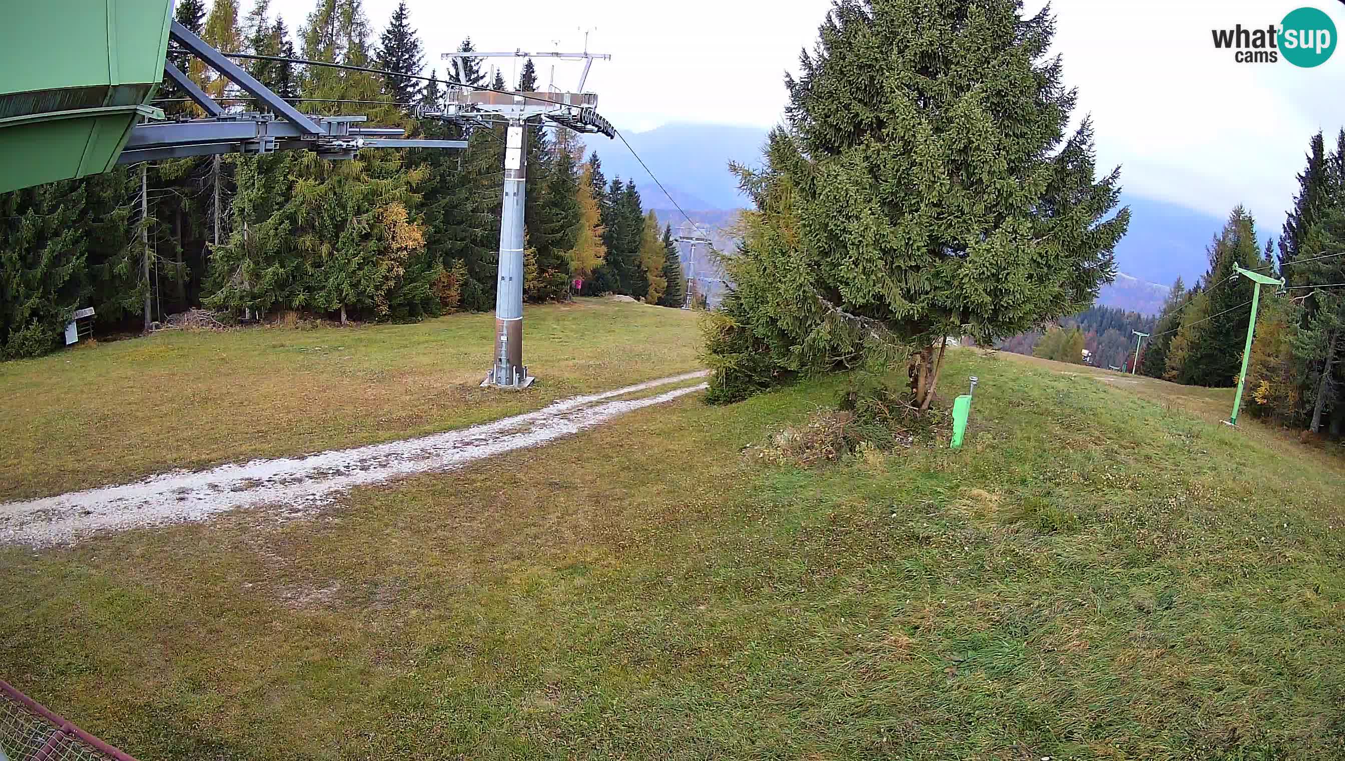 Skijalište Cerkno web kamera Lom – Slovenija