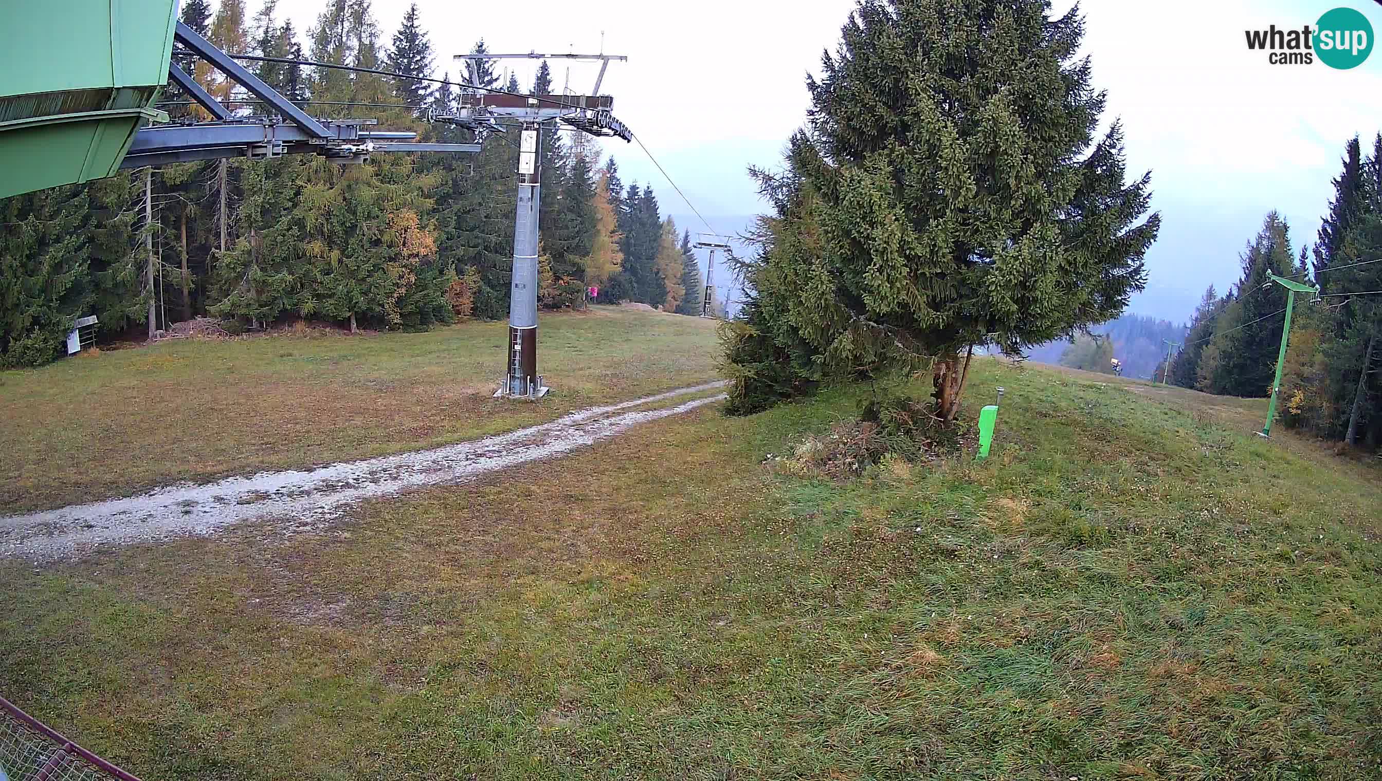 Centre de ski de Cerkno webcam Lom – Slovénie