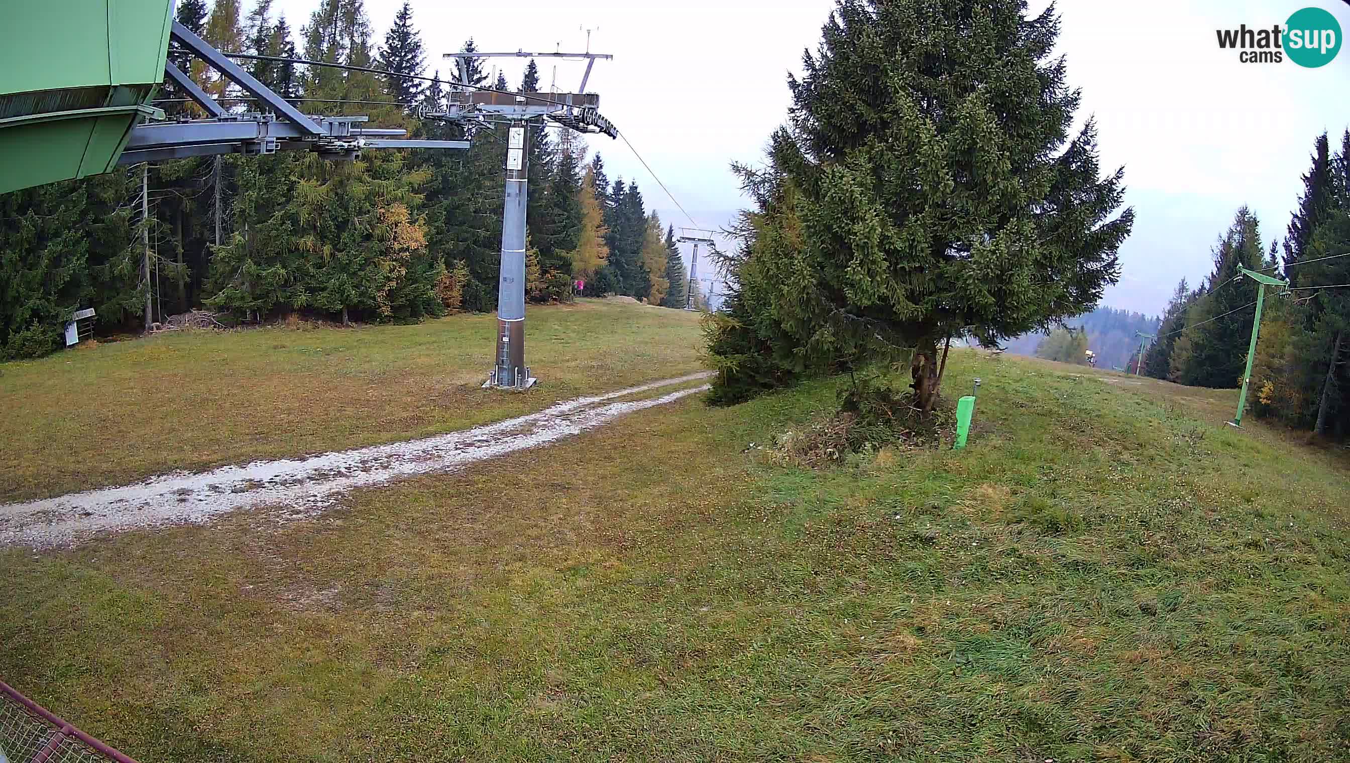 Centre de ski de Cerkno webcam Lom – Slovénie
