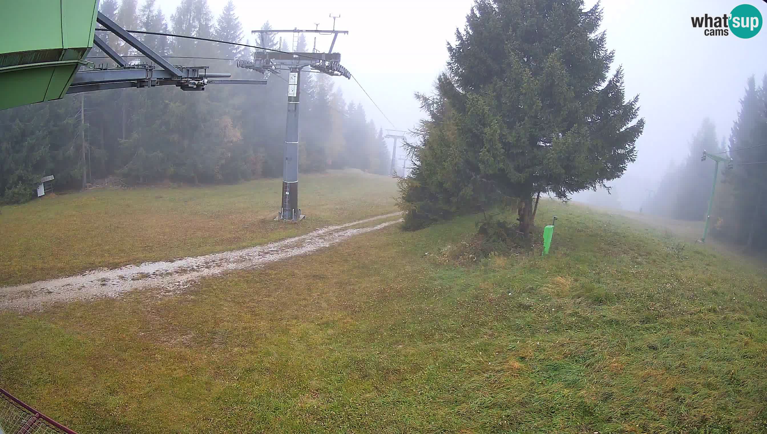 Skijalište Cerkno web kamera Lom – Slovenija