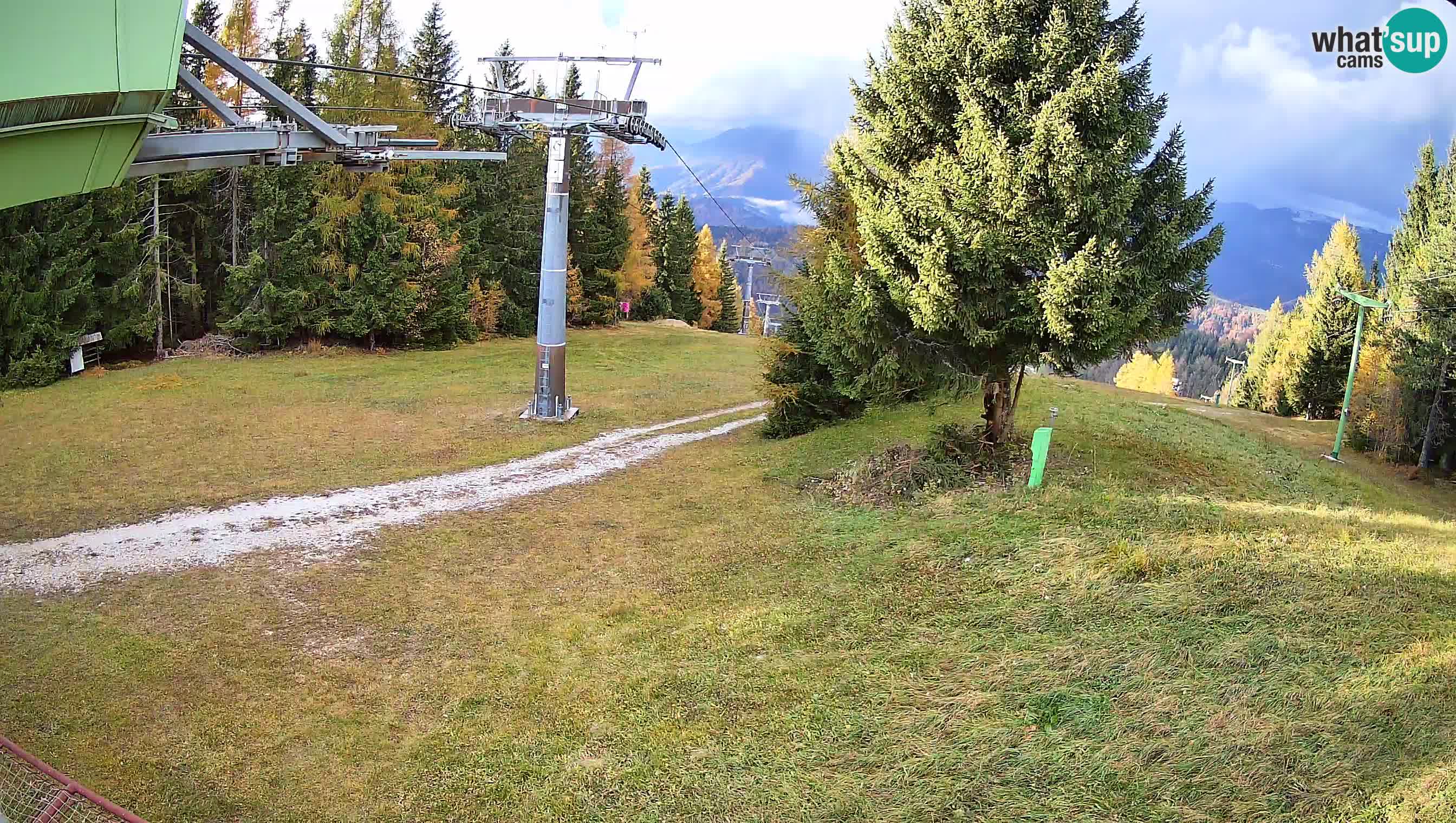 Skijalište Cerkno web kamera Lom – Slovenija