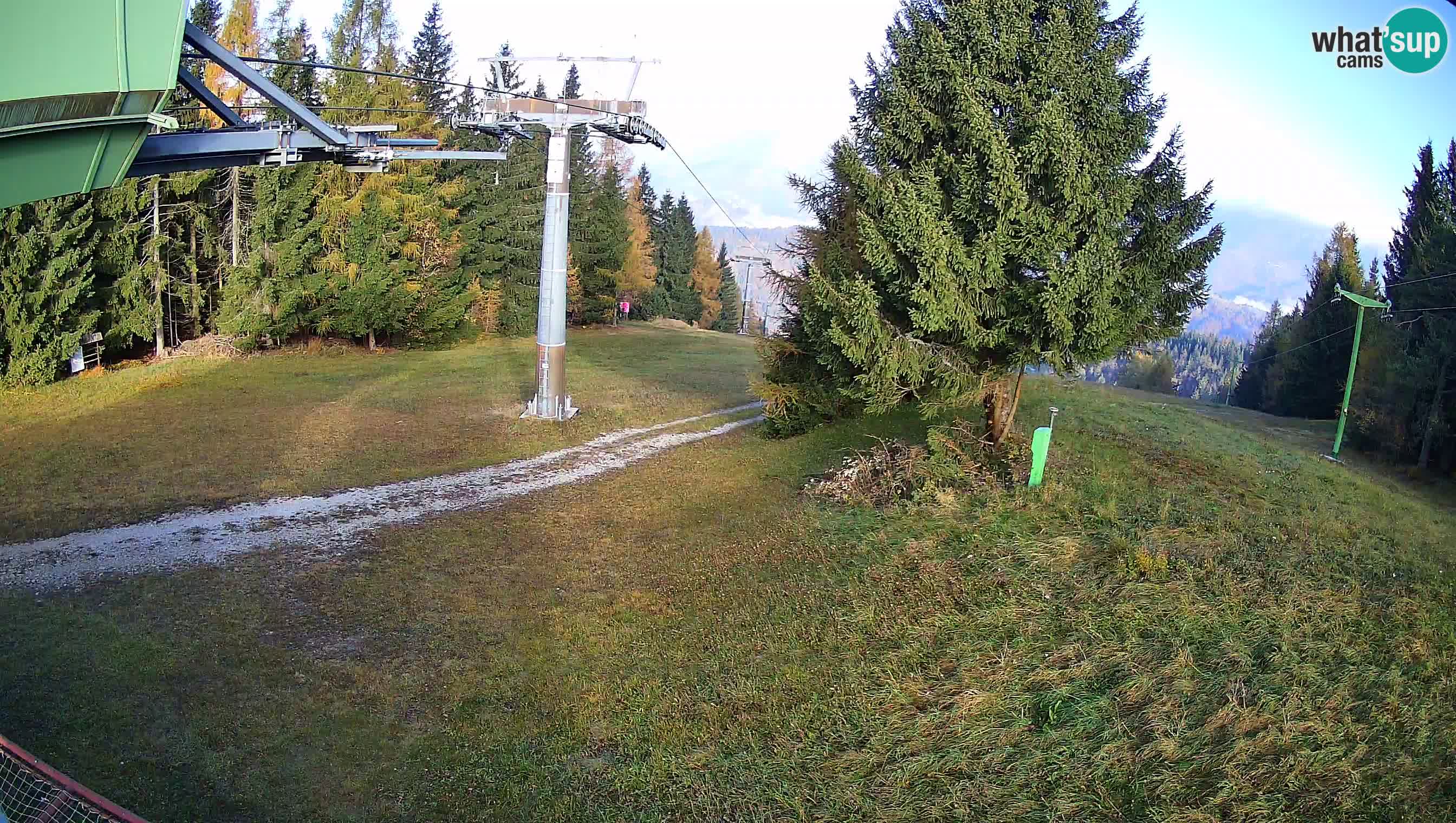 Centre de ski de Cerkno webcam Lom – Slovénie
