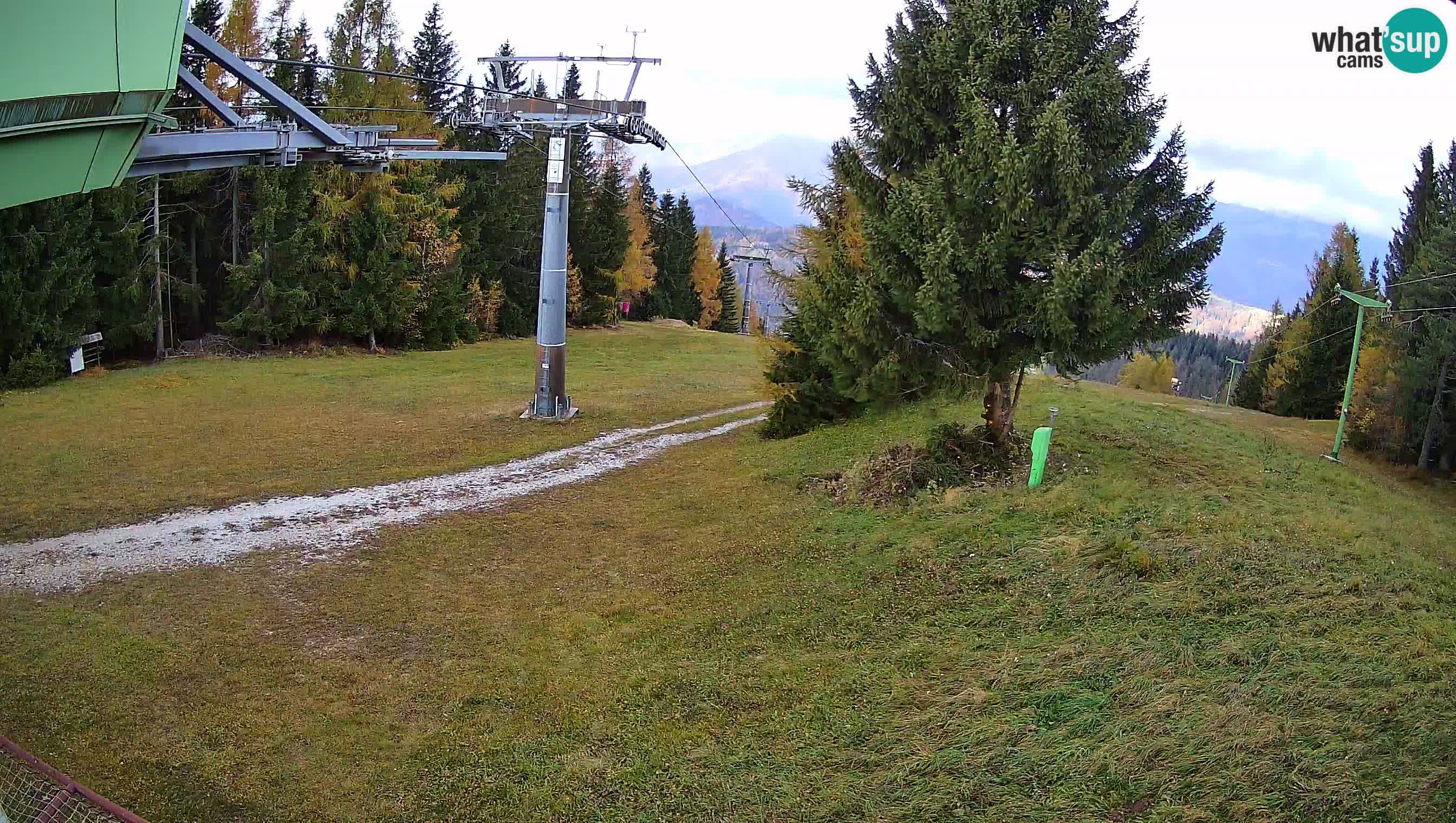 Skijalište Cerkno web kamera Lom – Slovenija