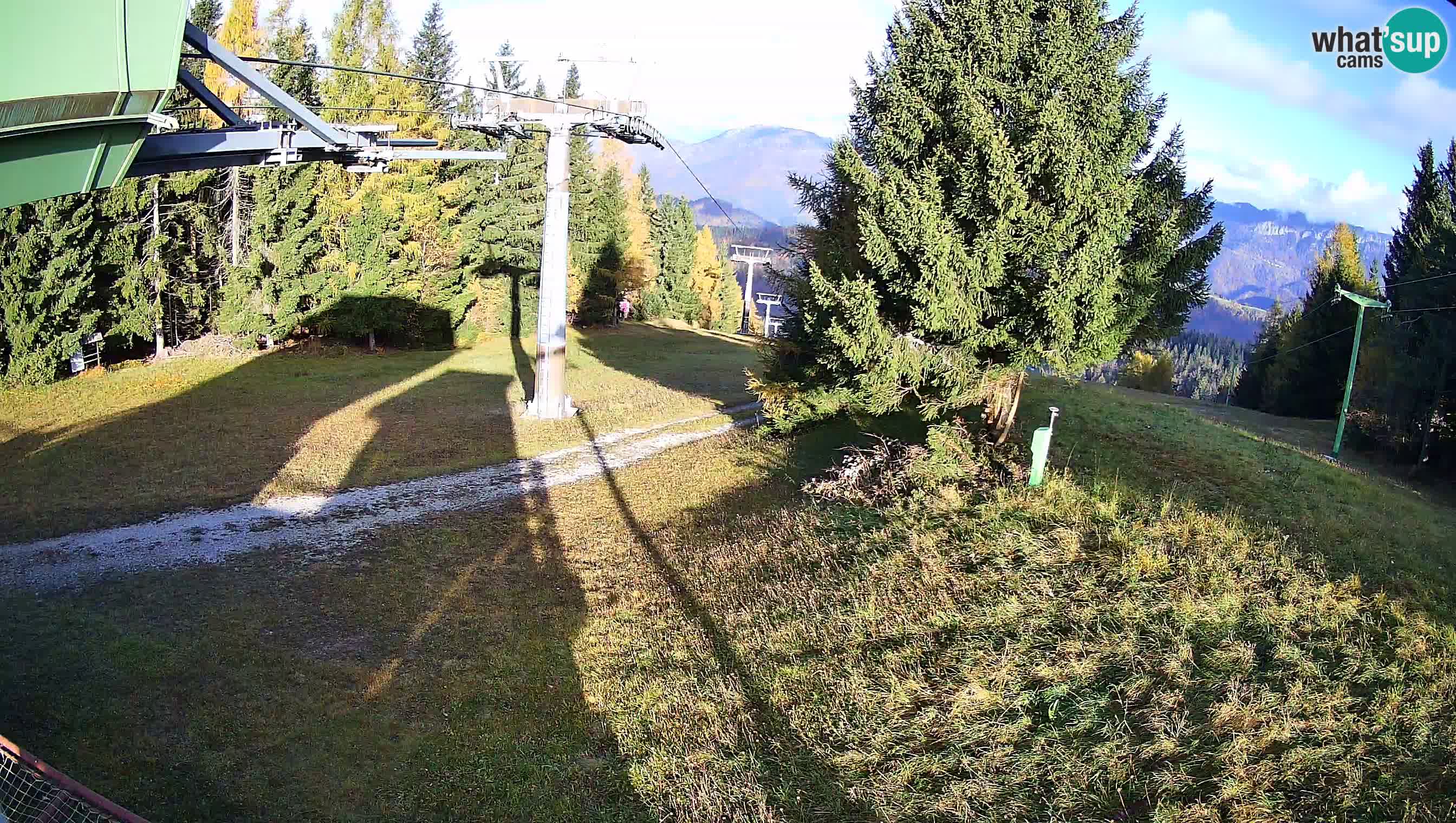 Centre de ski de Cerkno webcam Lom – Slovénie