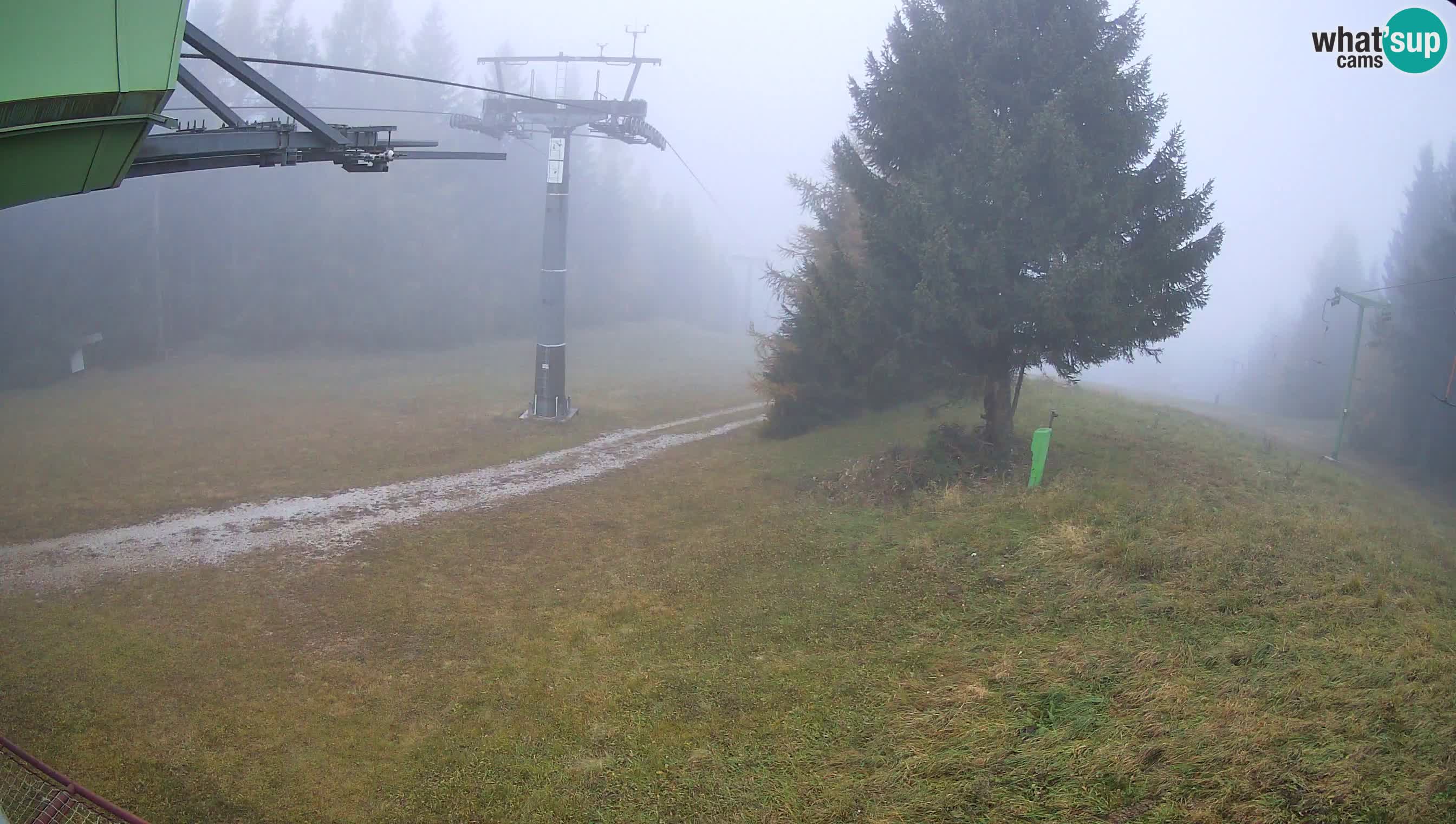 Centre de ski de Cerkno webcam Lom – Slovénie