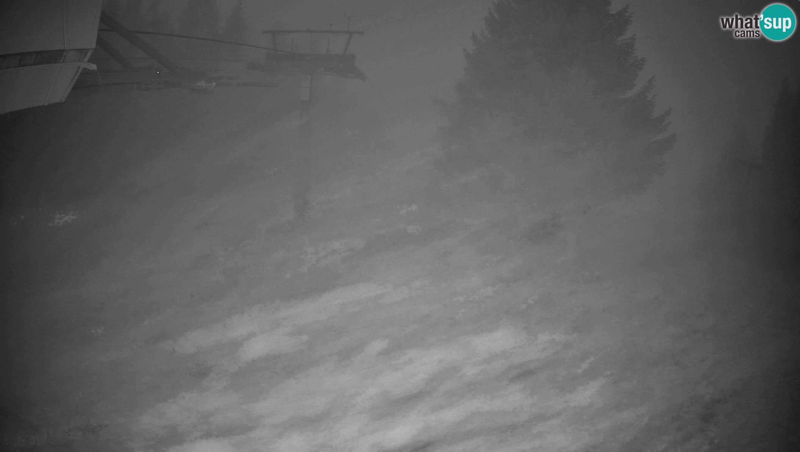 Smušišče Cerkno spletna kamera Lom zgornja proga