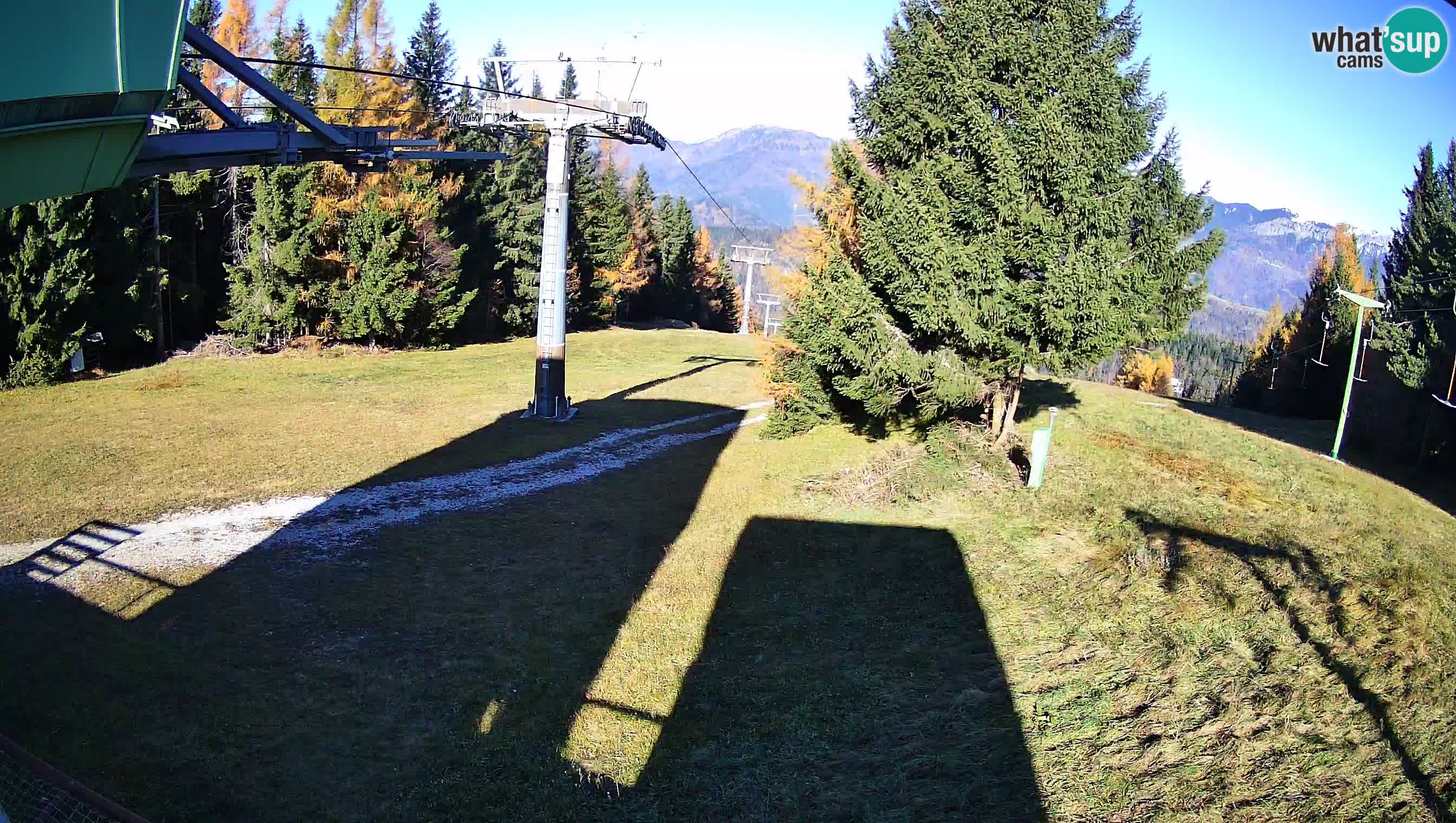 Smušišče Cerkno spletna kamera Lom zgornja proga