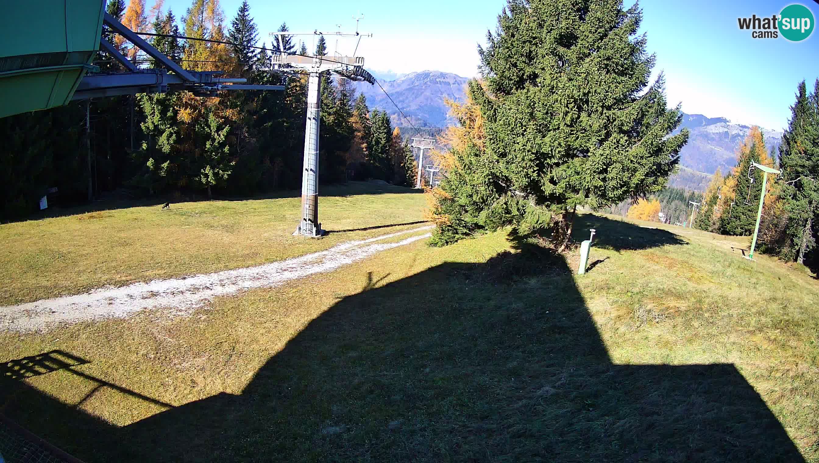 Skijalište Cerkno web kamera Lom – Slovenija