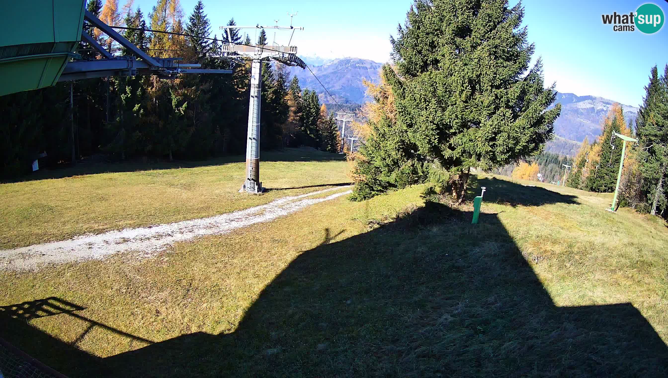 Skijalište Cerkno web kamera Lom – Slovenija