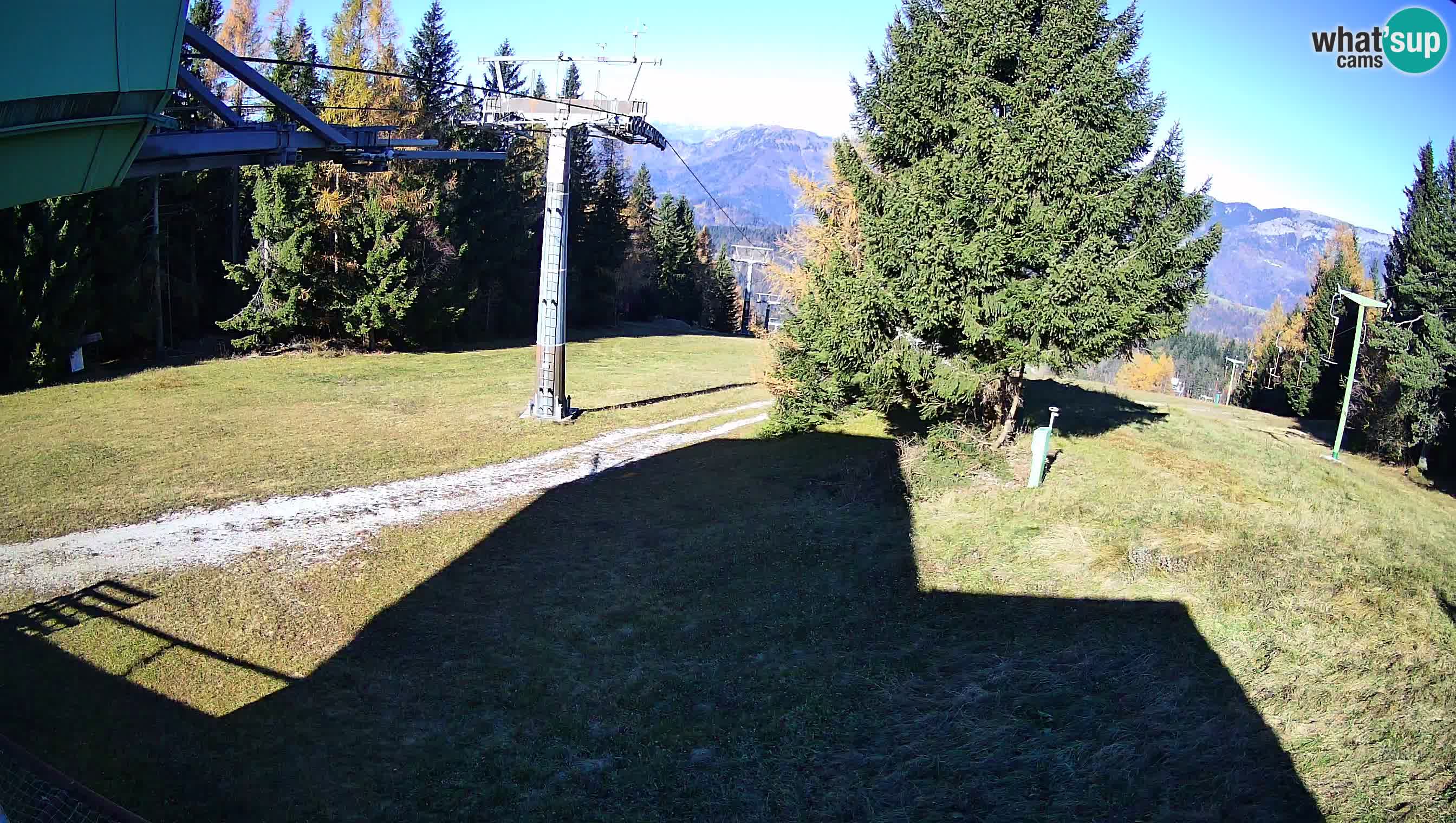 Skijalište Cerkno web kamera Lom – Slovenija