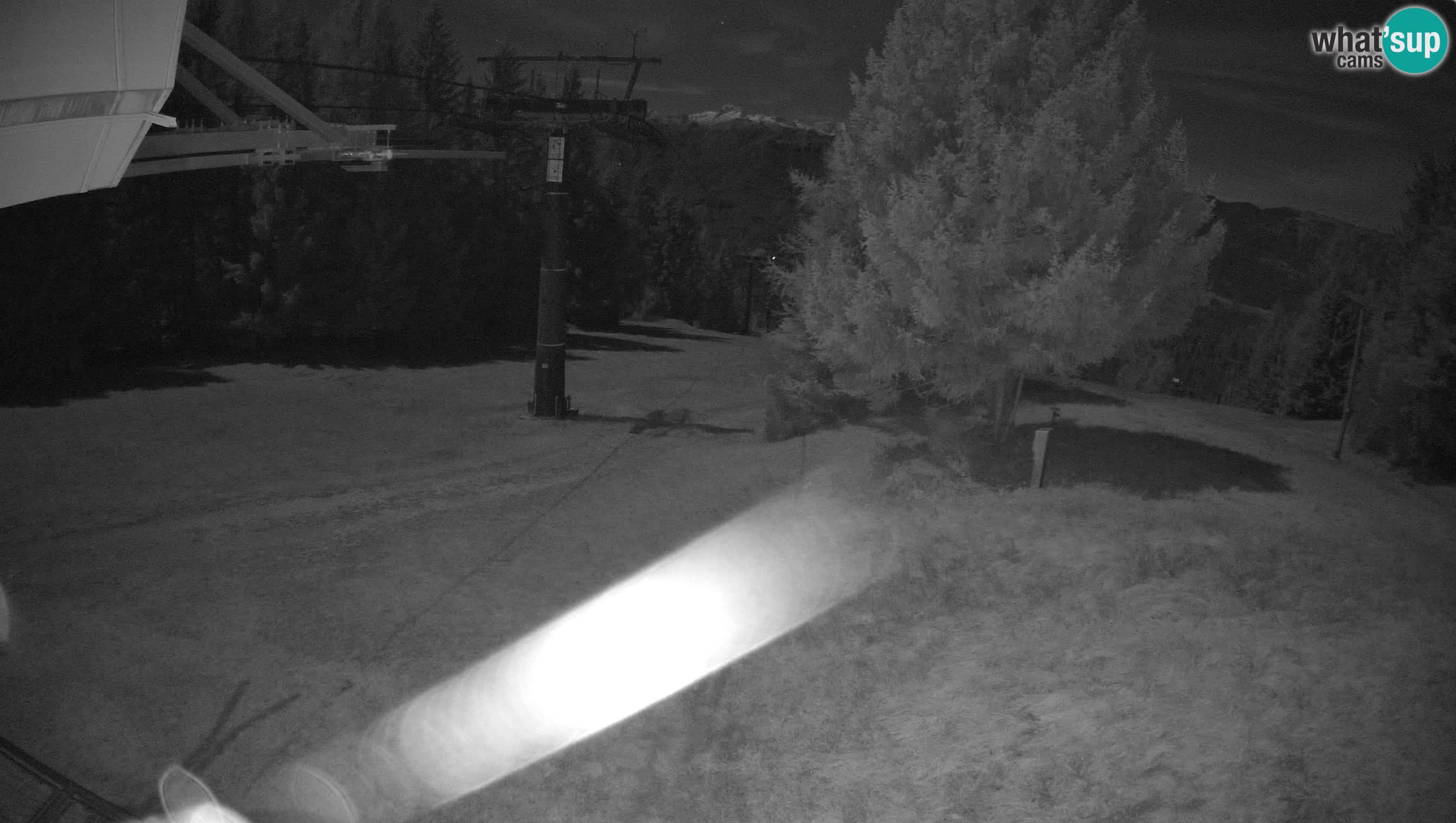 Smušišče Cerkno spletna kamera Lom zgornja proga