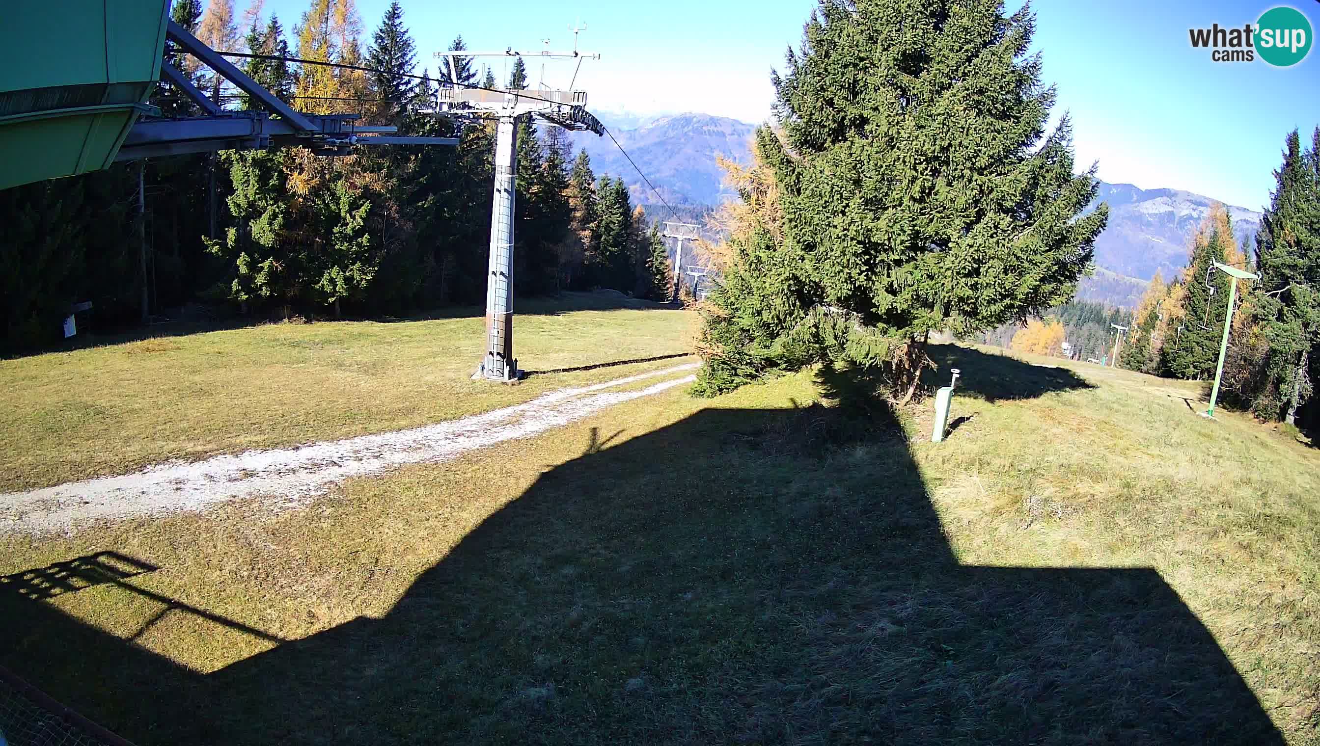 Skijalište Cerkno web kamera Lom – Slovenija