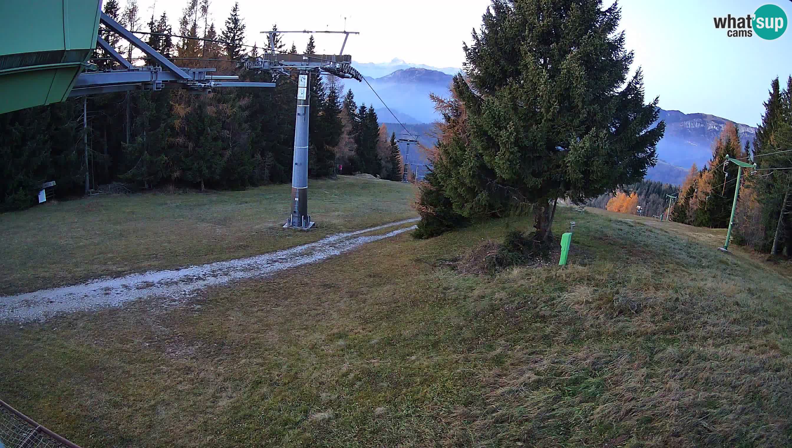 Centre de ski de Cerkno webcam Lom – Slovénie
