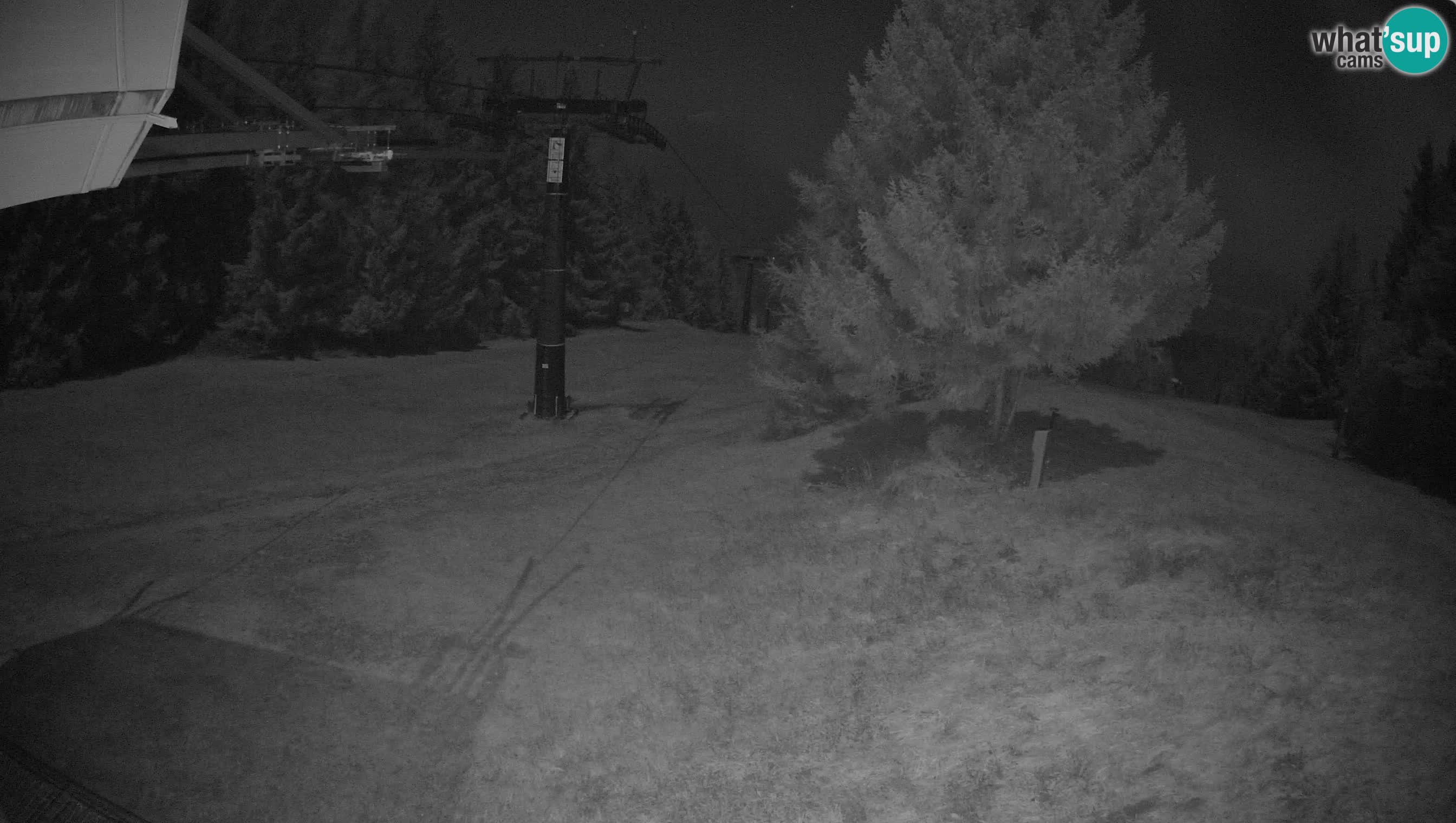 Smušišče Cerkno spletna kamera Lom zgornja proga