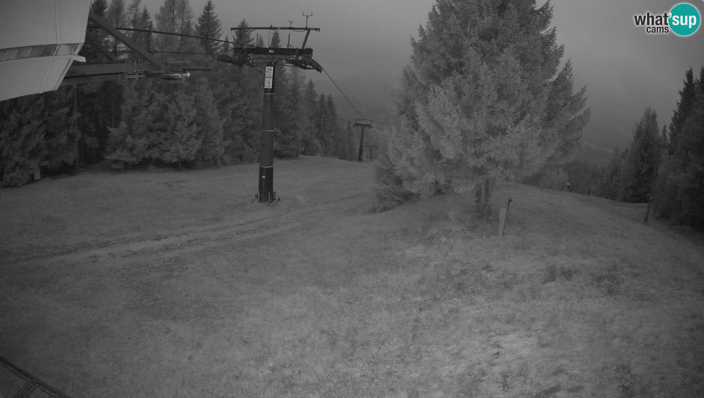 Centre de ski de Cerkno webcam Lom – Slovénie