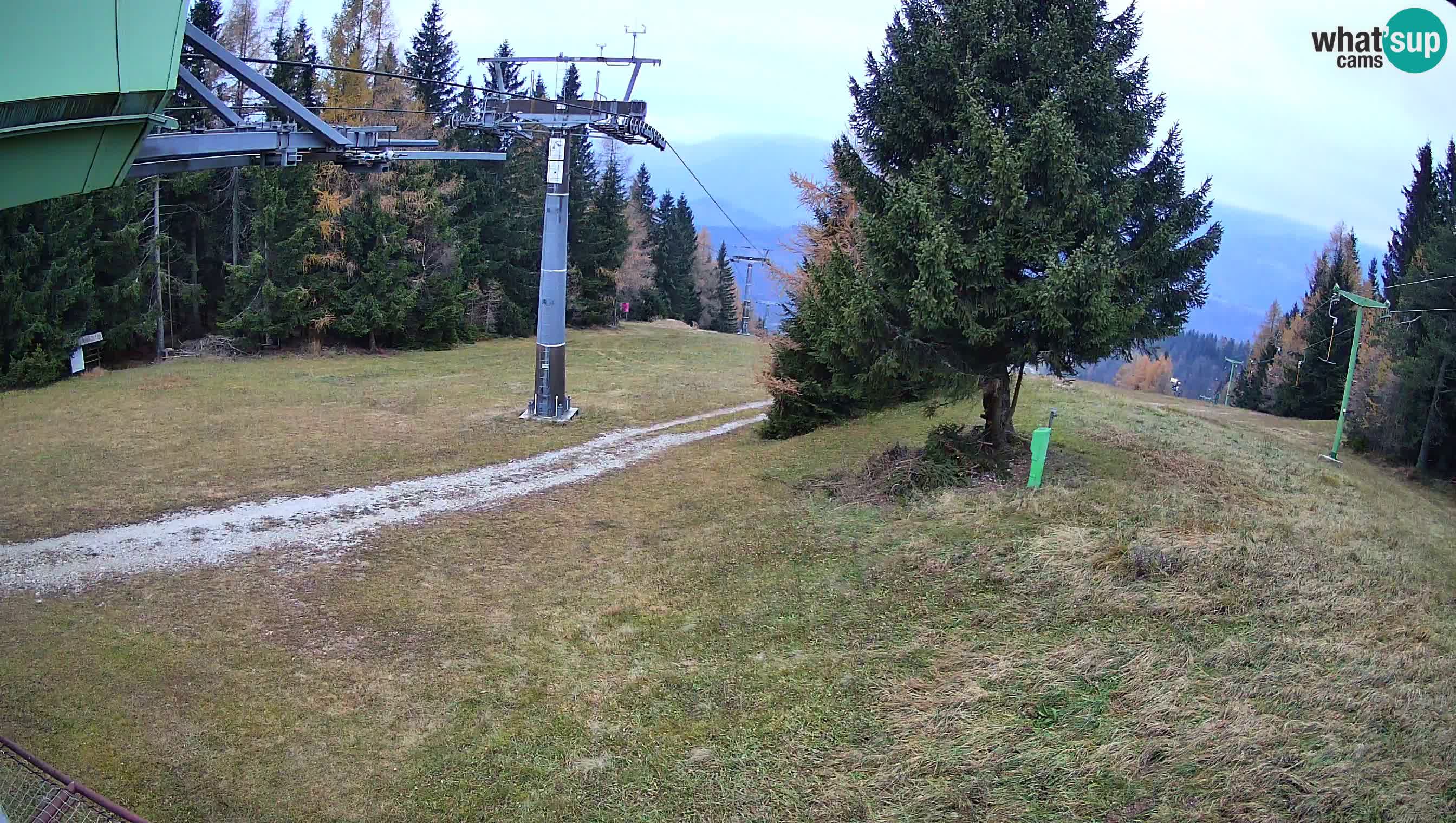 Smušišče Cerkno spletna kamera Lom zgornja proga
