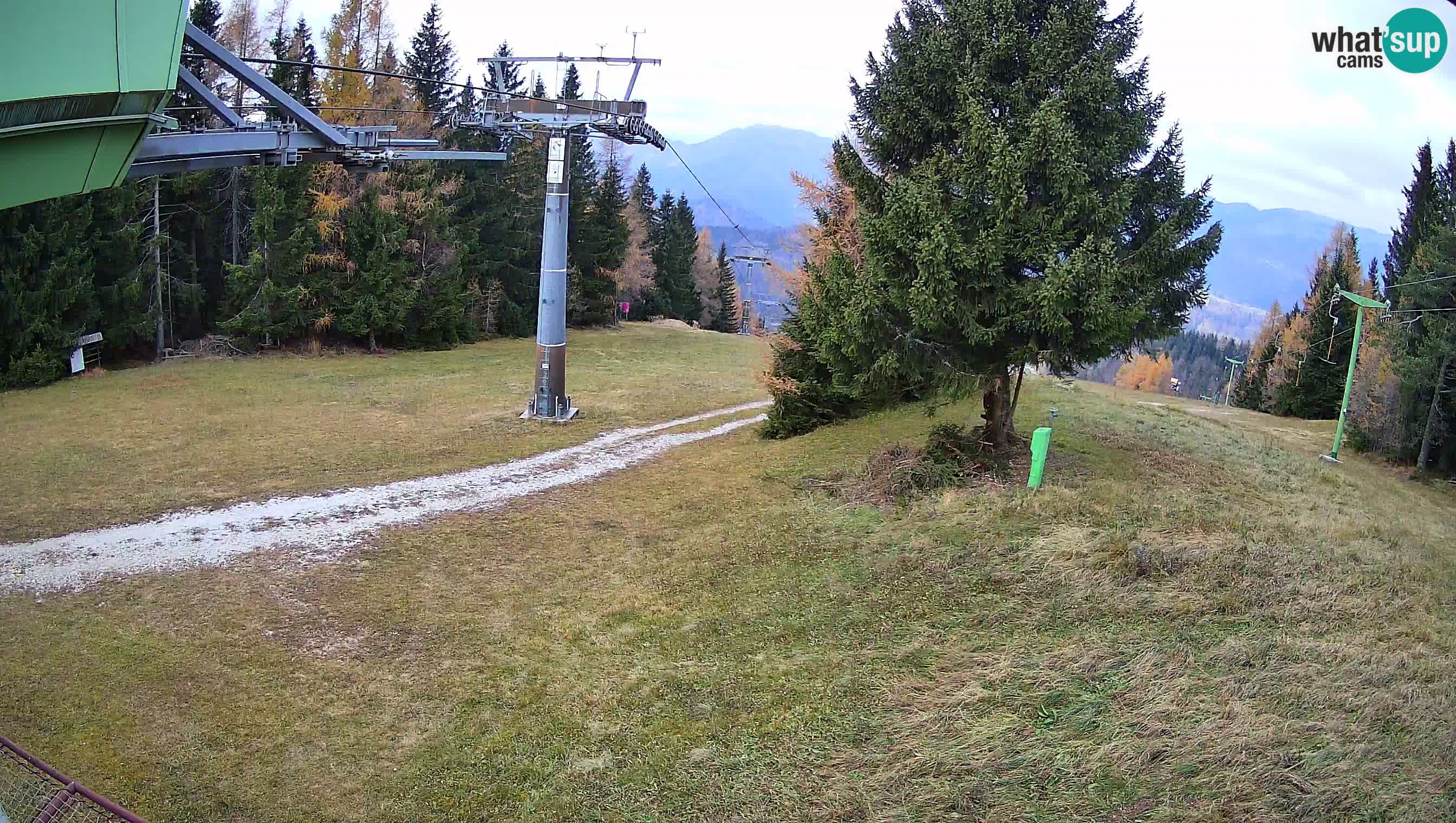 Centre de ski de Cerkno webcam Lom – Slovénie