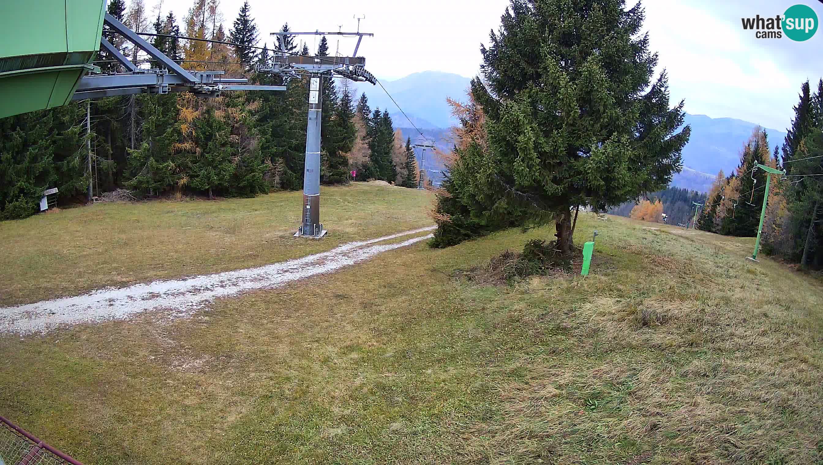 Centre de ski de Cerkno webcam Lom – Slovénie