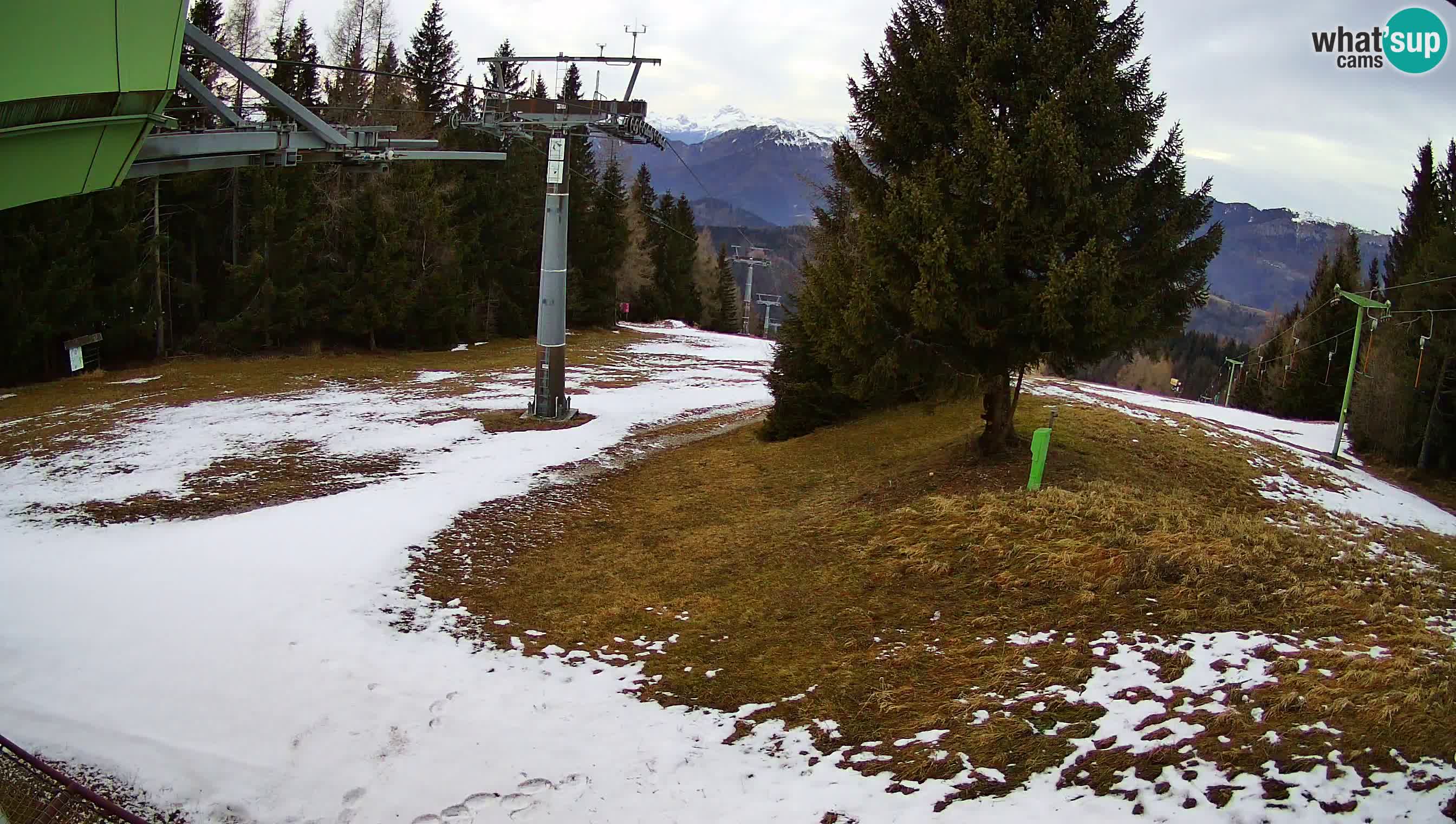 Centre de ski de Cerkno webcam Lom – Slovénie