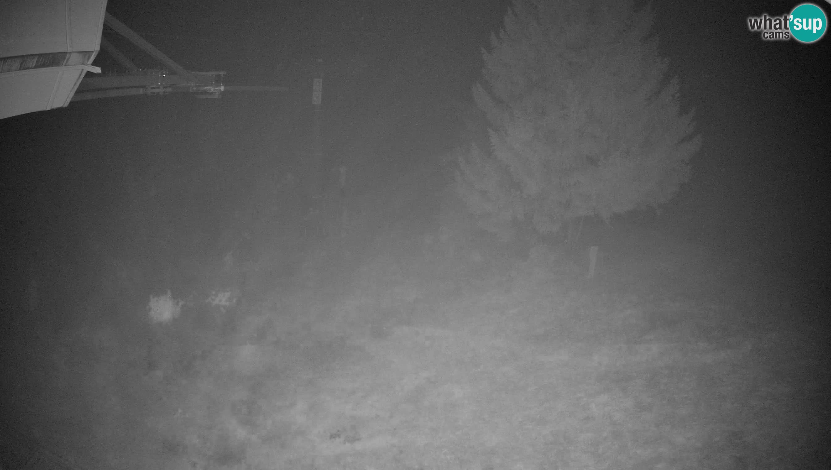 Smušišče Cerkno spletna kamera Lom zgornja proga