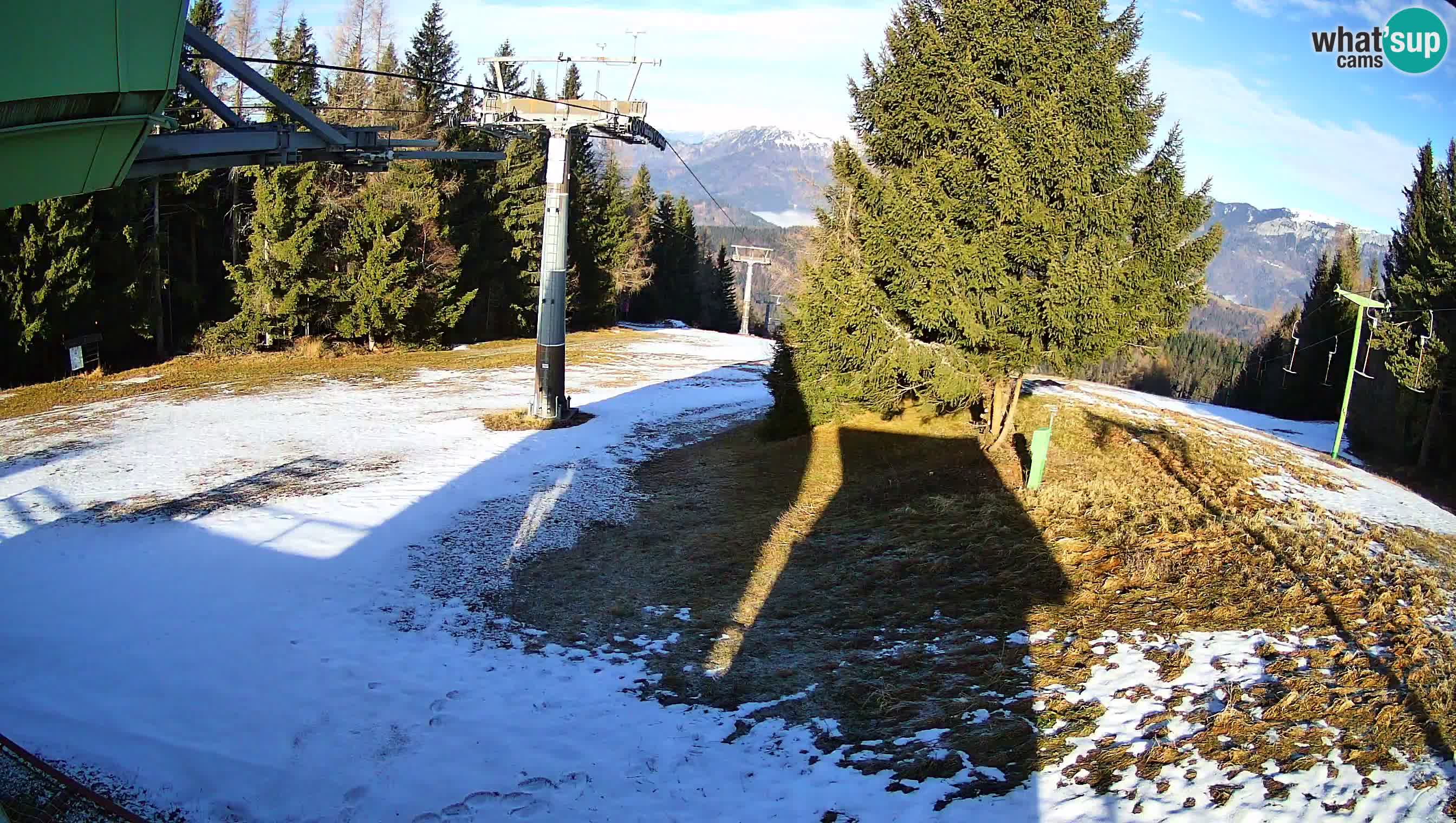 Centre de ski de Cerkno webcam Lom – Slovénie
