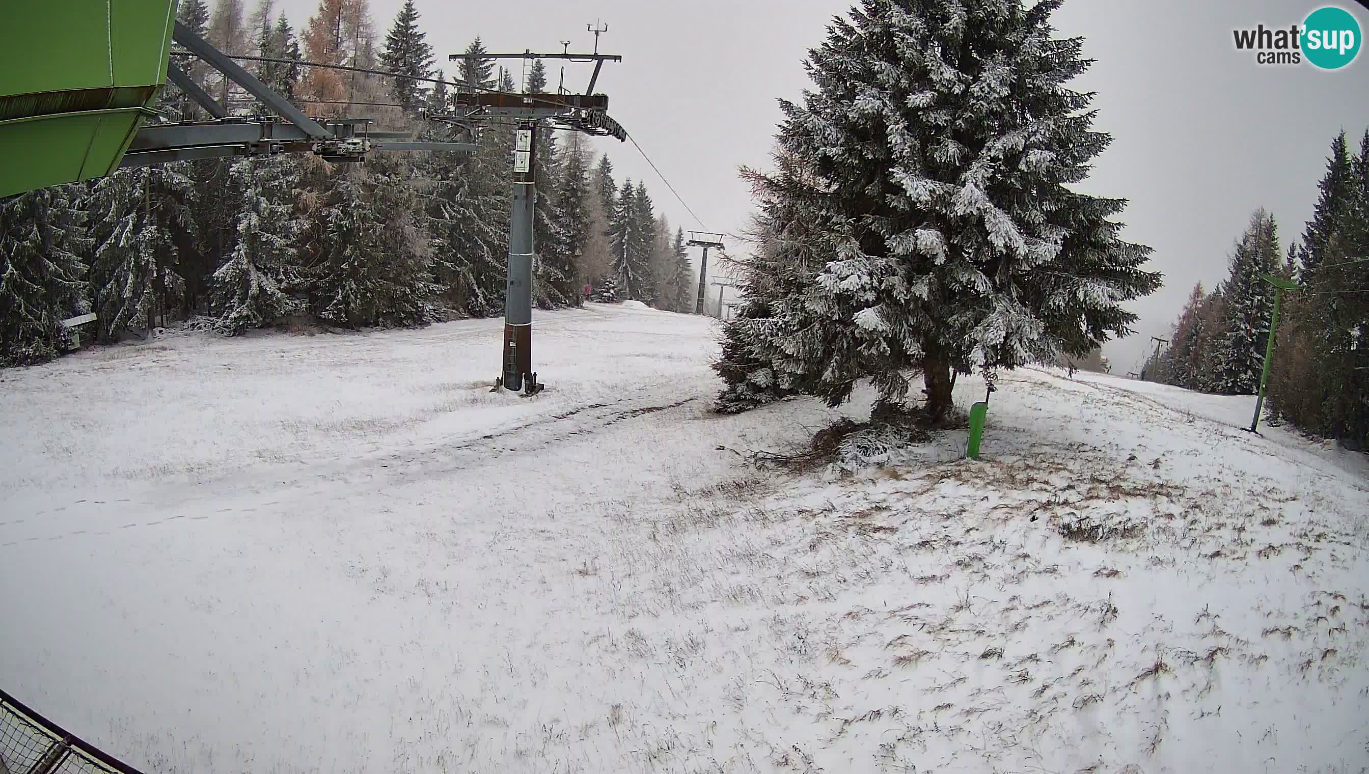Cámara en vivo Estación de esquí de Cerkno Lom – Eslovenia