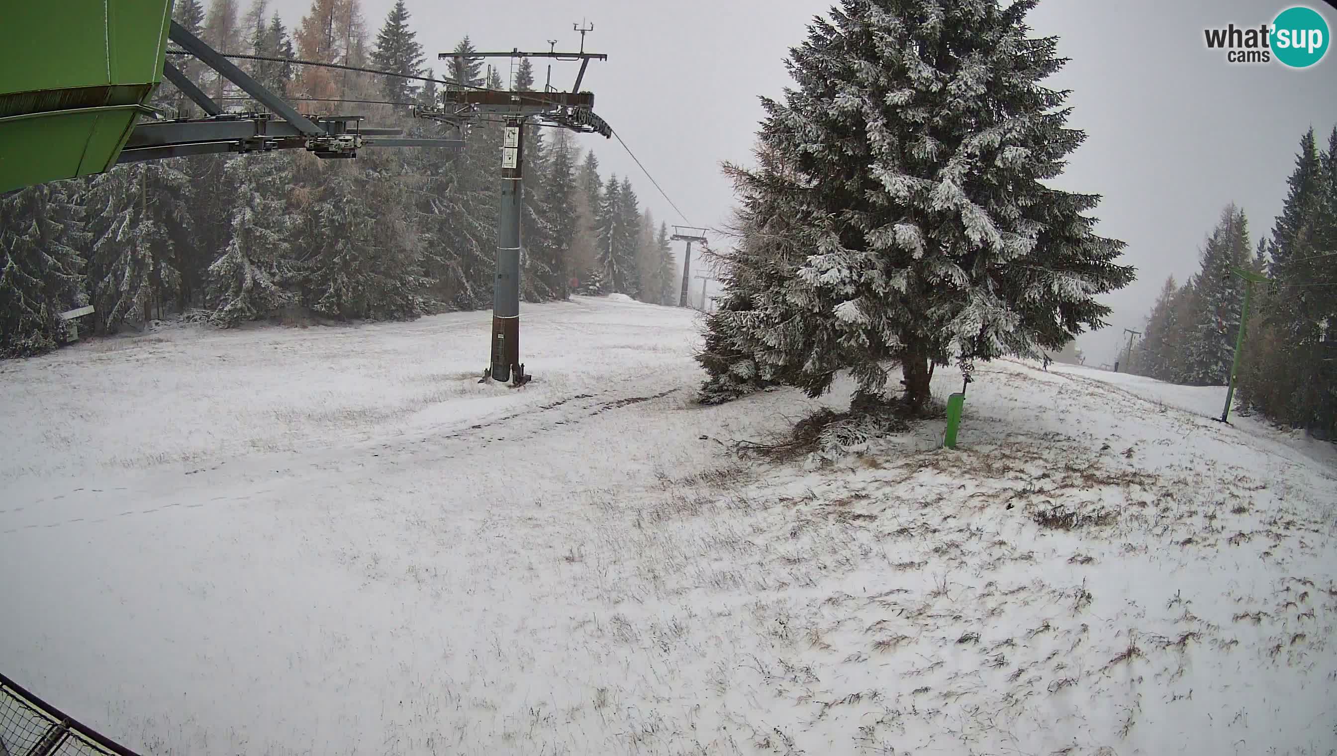 Centre de ski de Cerkno webcam Lom – Slovénie