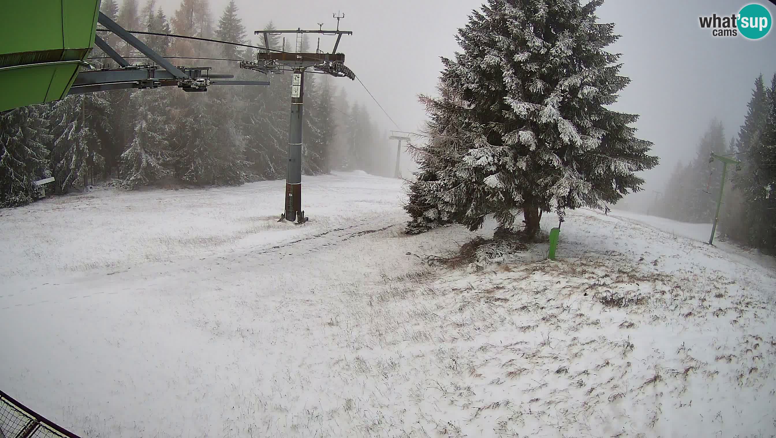 Skijalište Cerkno web kamera Lom – Slovenija