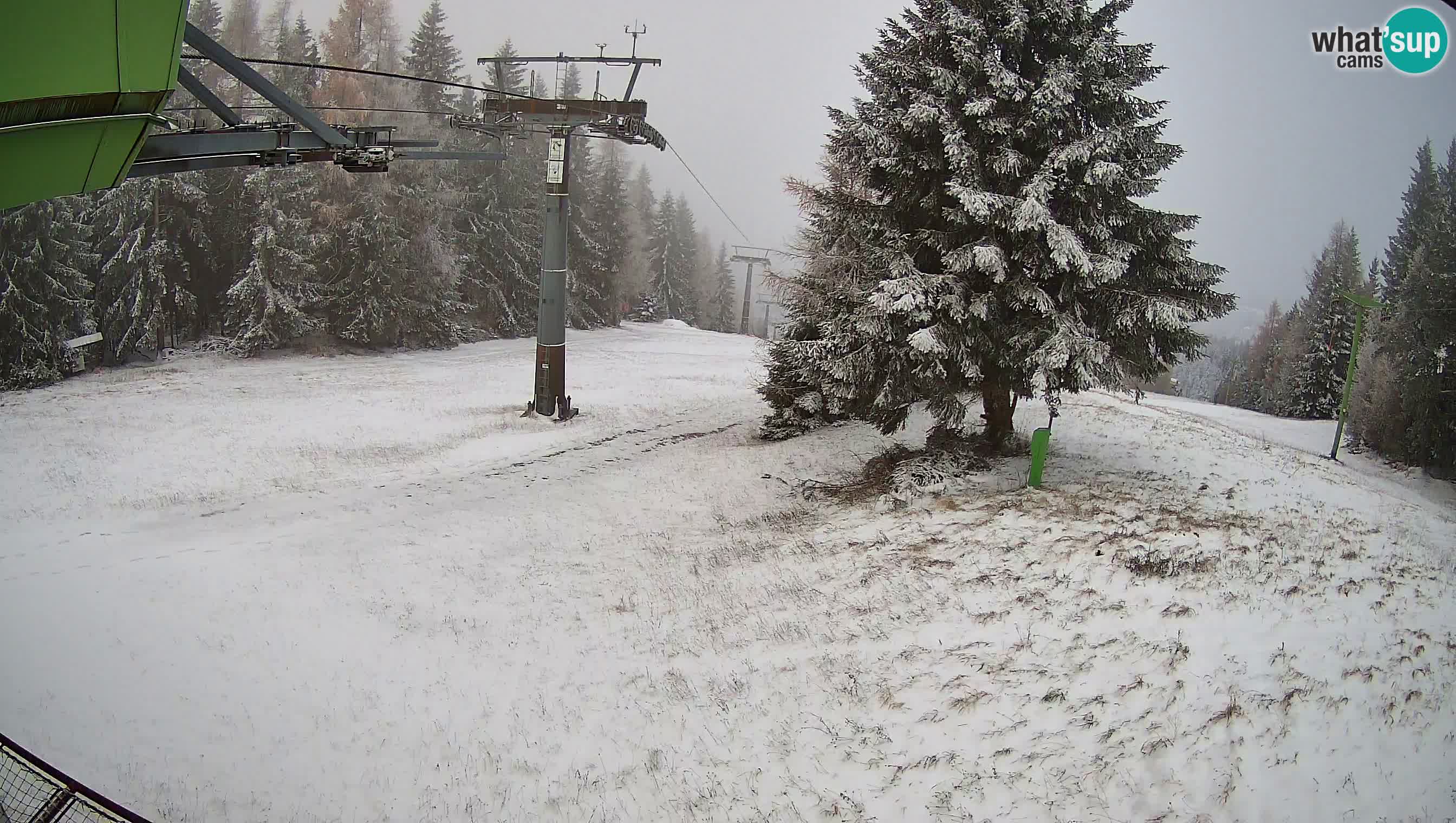 Centre de ski de Cerkno webcam Lom – Slovénie