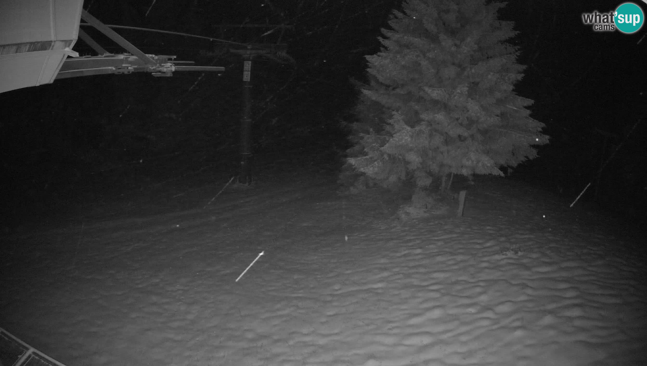 Smušišče Cerkno spletna kamera Lom zgornja proga