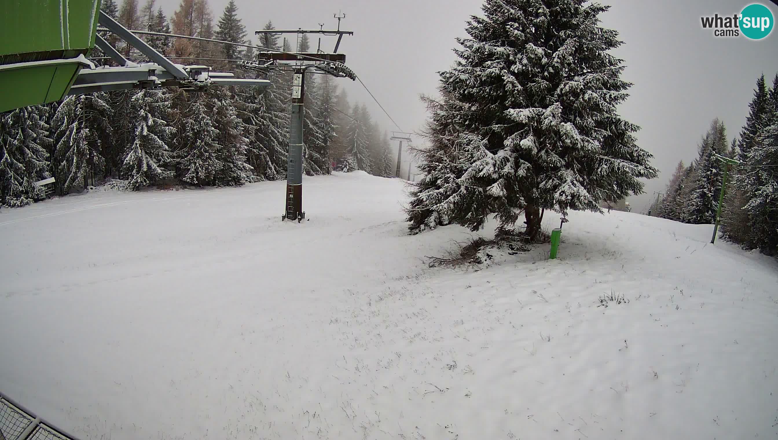 Cámara en vivo Estación de esquí de Cerkno Lom – Eslovenia