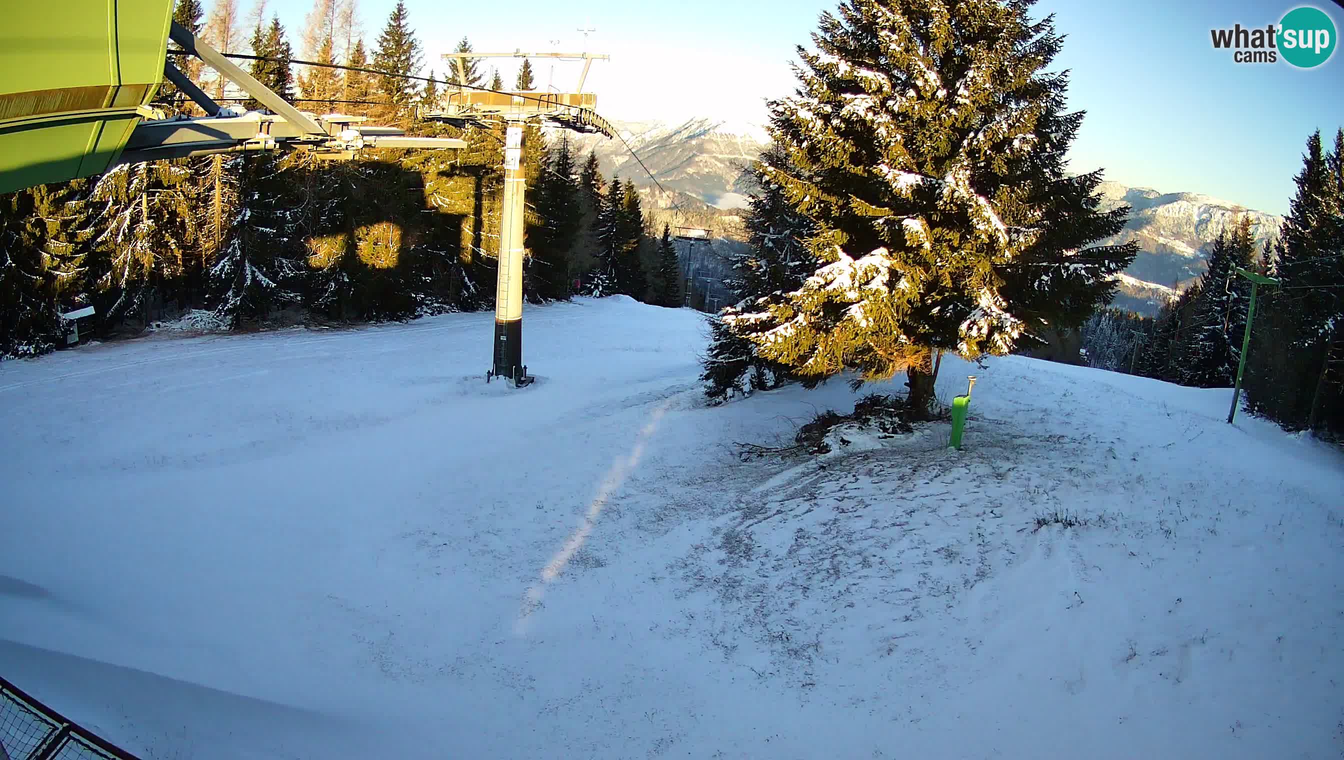 Skizentrum webcam Cerkno Lom – Slowenien