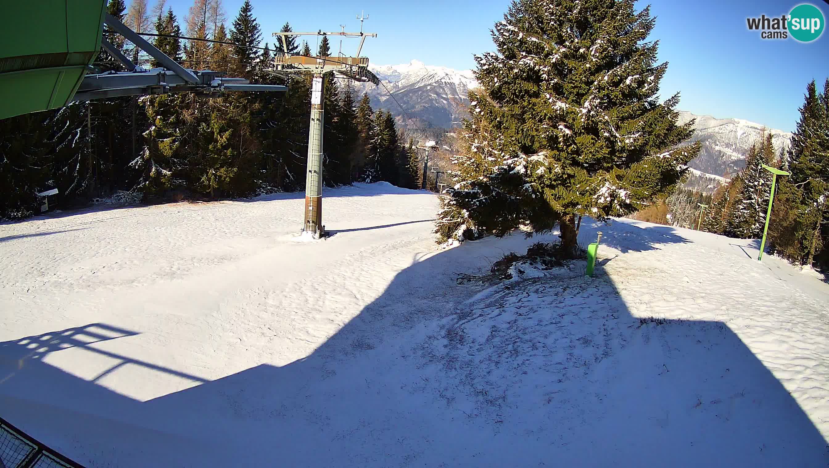 Skijalište Cerkno web kamera Lom – Slovenija