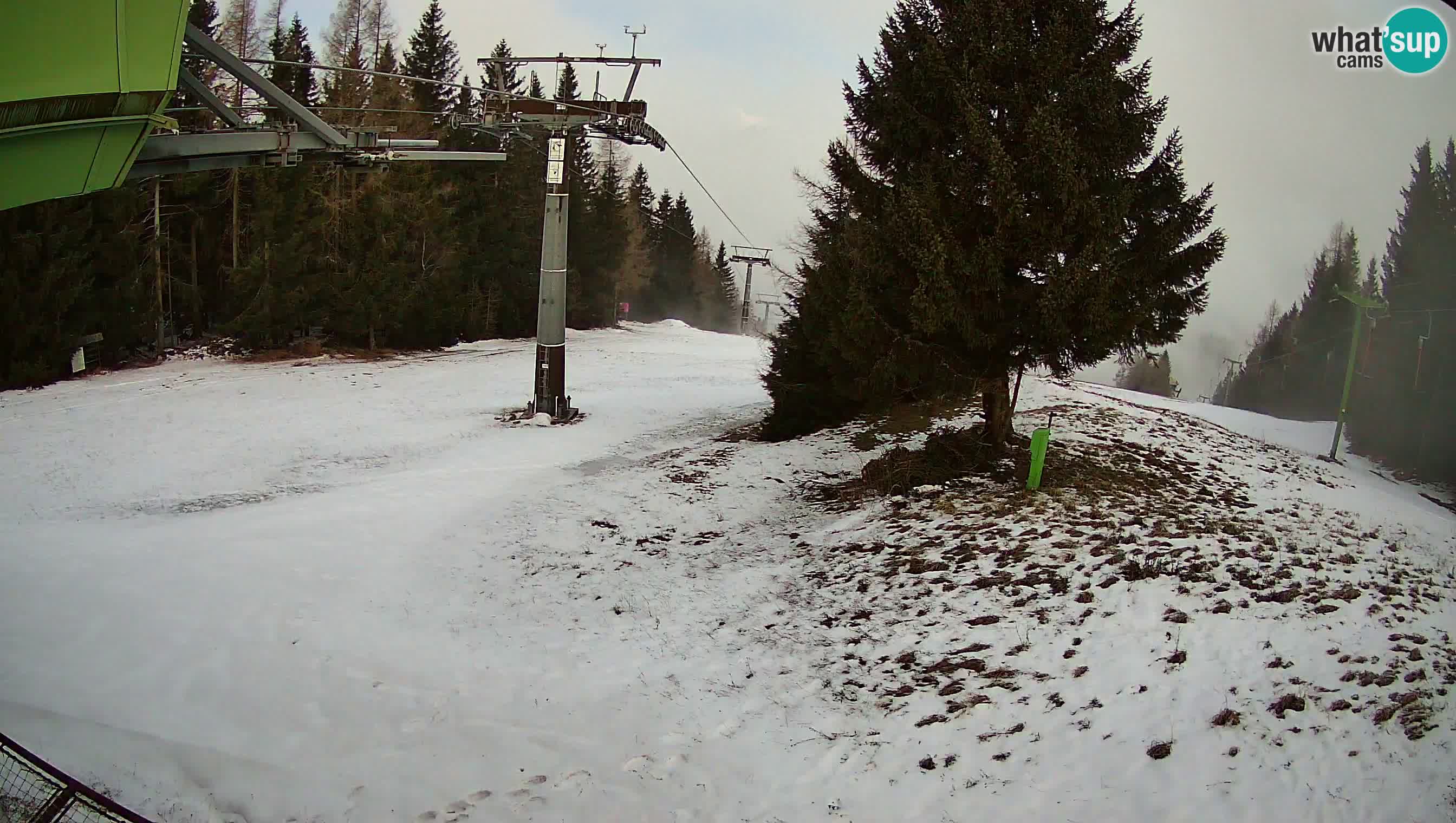 Skijalište Cerkno web kamera Lom – Slovenija