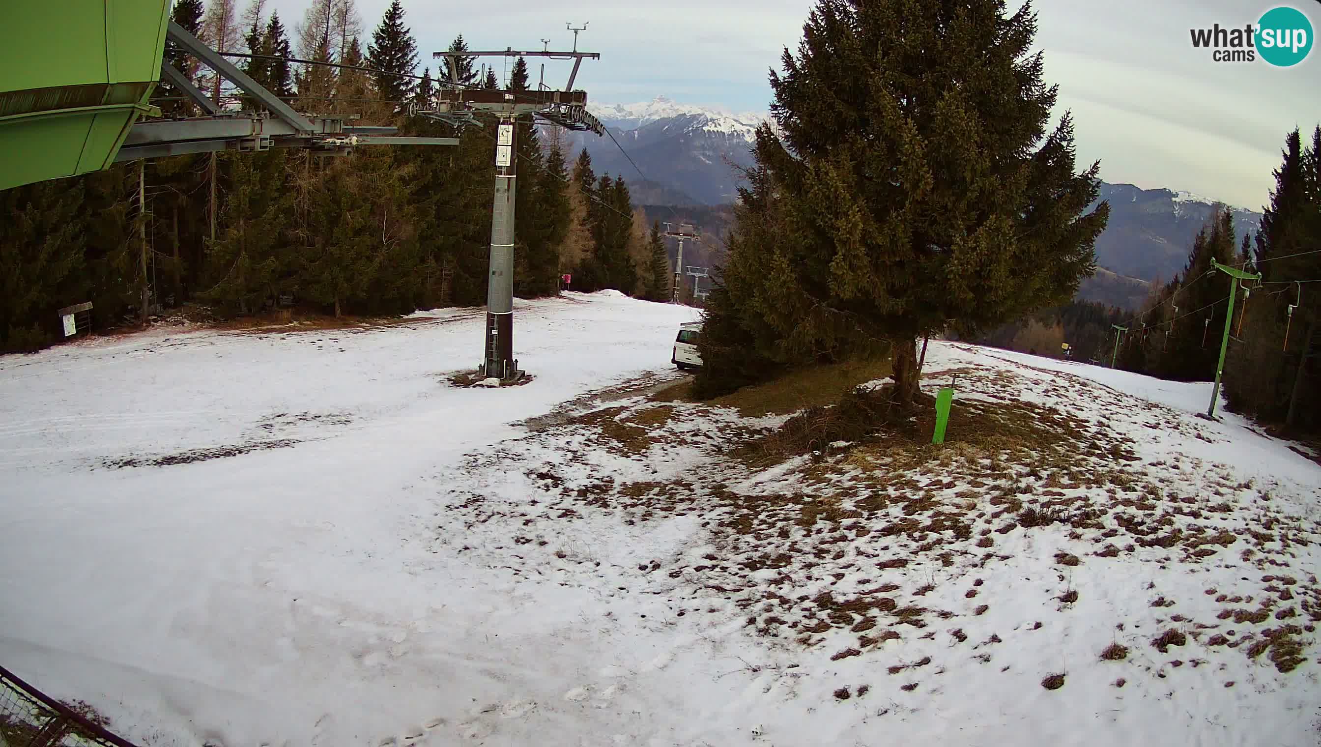 Cámara en vivo Estación de esquí de Cerkno Lom – Eslovenia