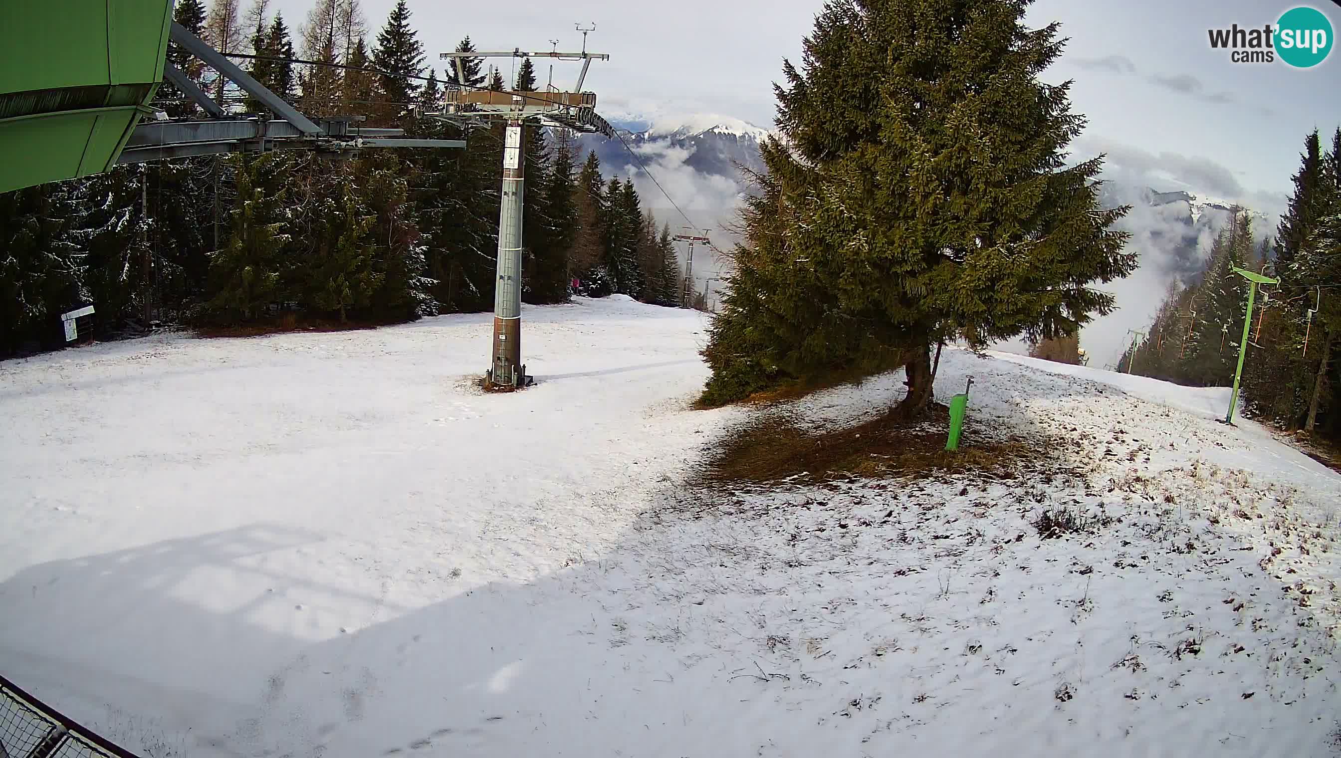 Skijalište Cerkno web kamera Lom – Slovenija
